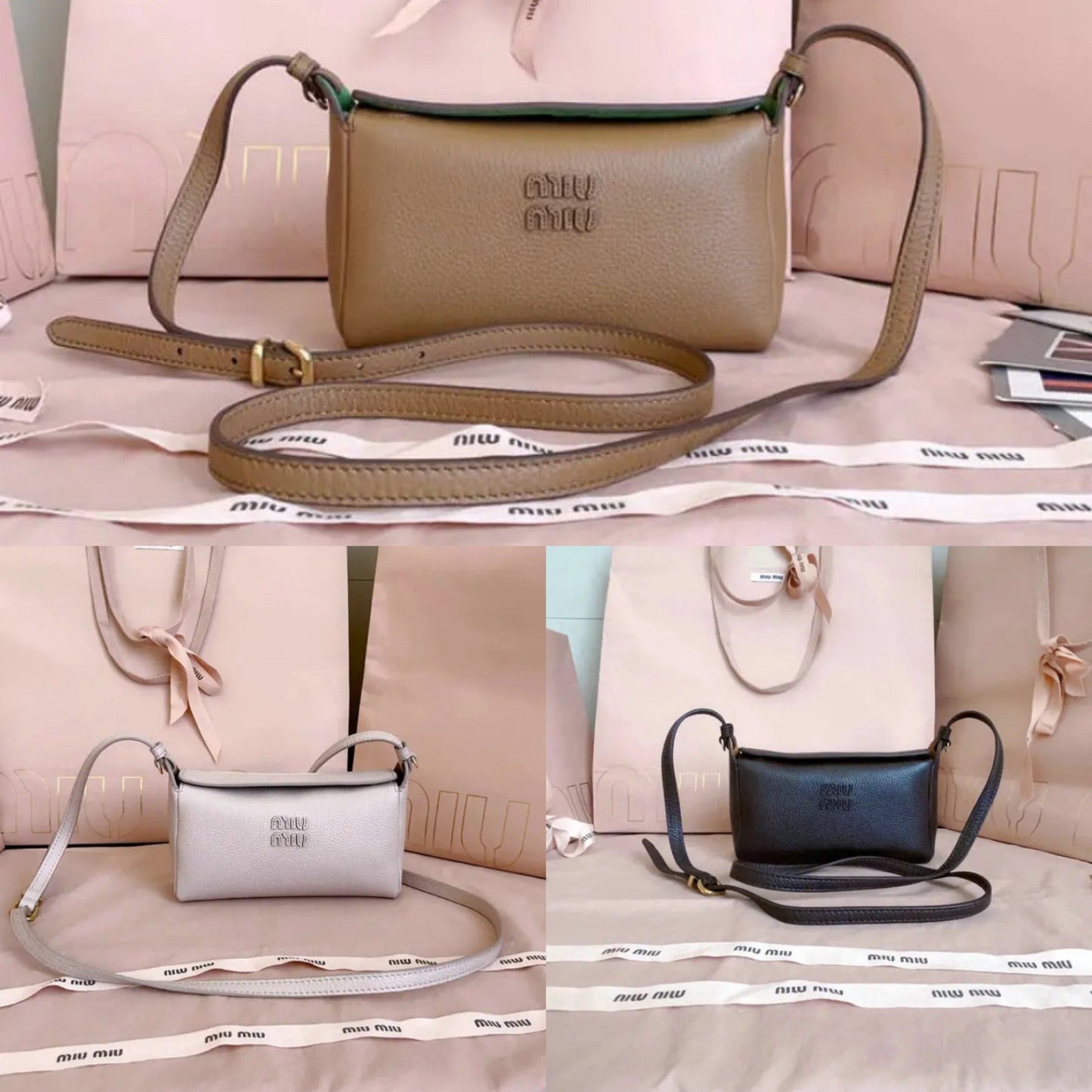 Leather Pouch Bag