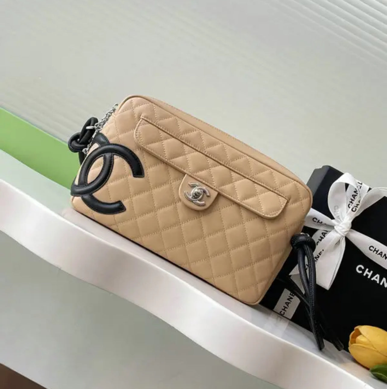 Lambskin Shoulder Bag
