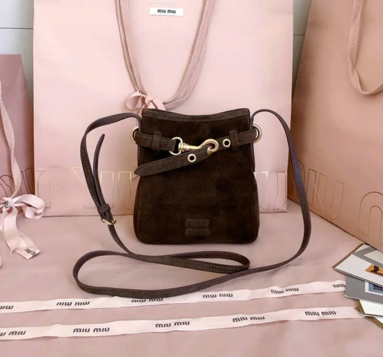 Suede Pouch