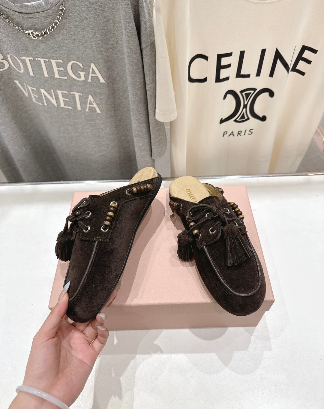 Suede Loafers