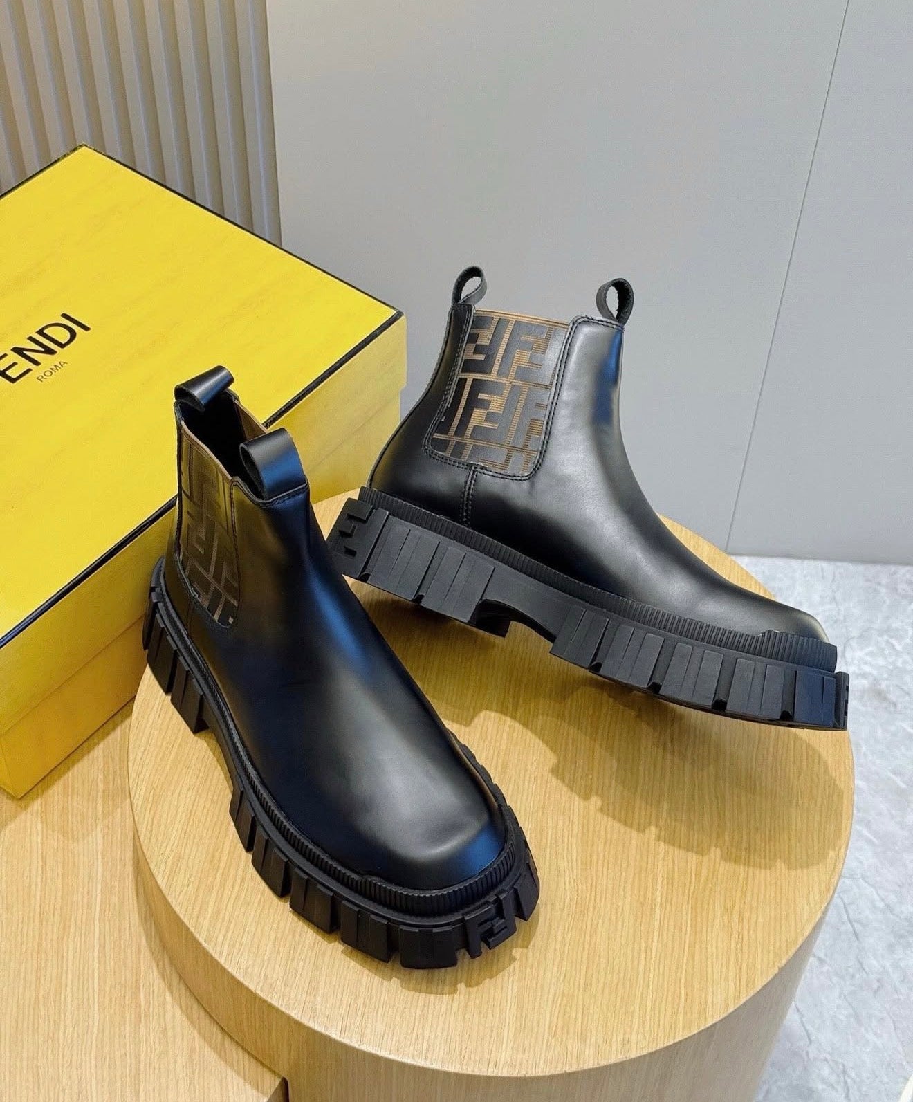 FF Leather Boots