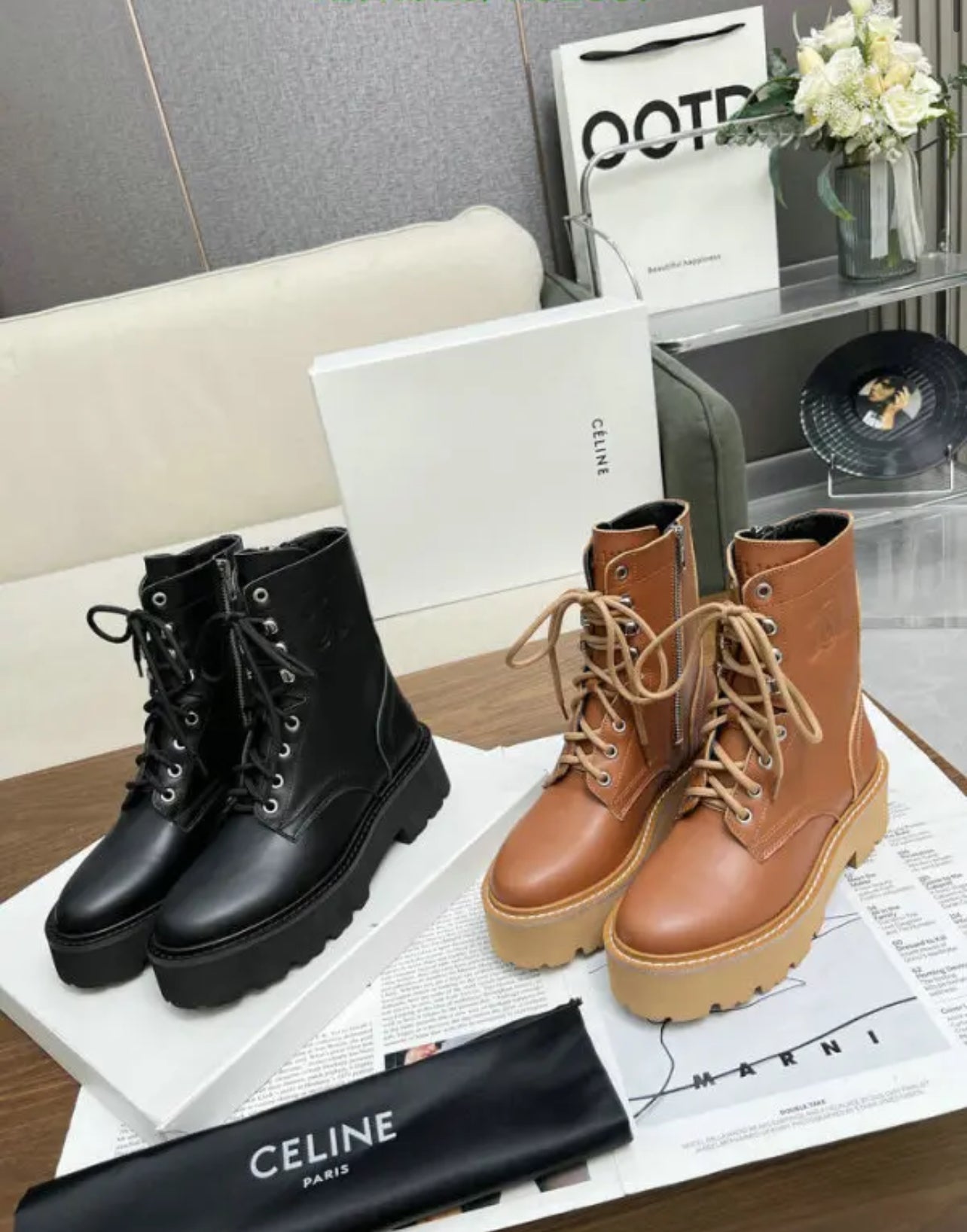 Leather Boots