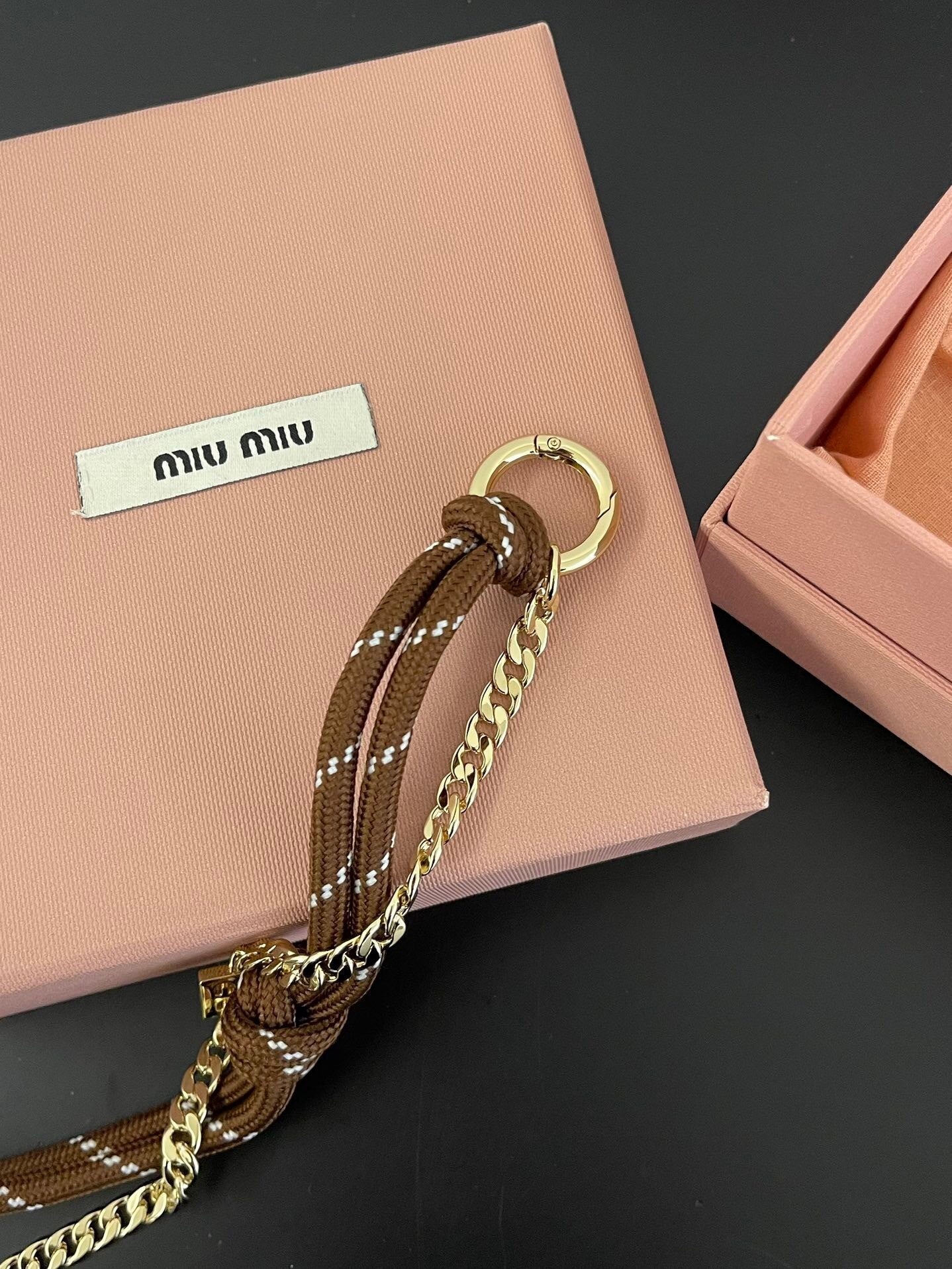 Rope Bag Chain Charm