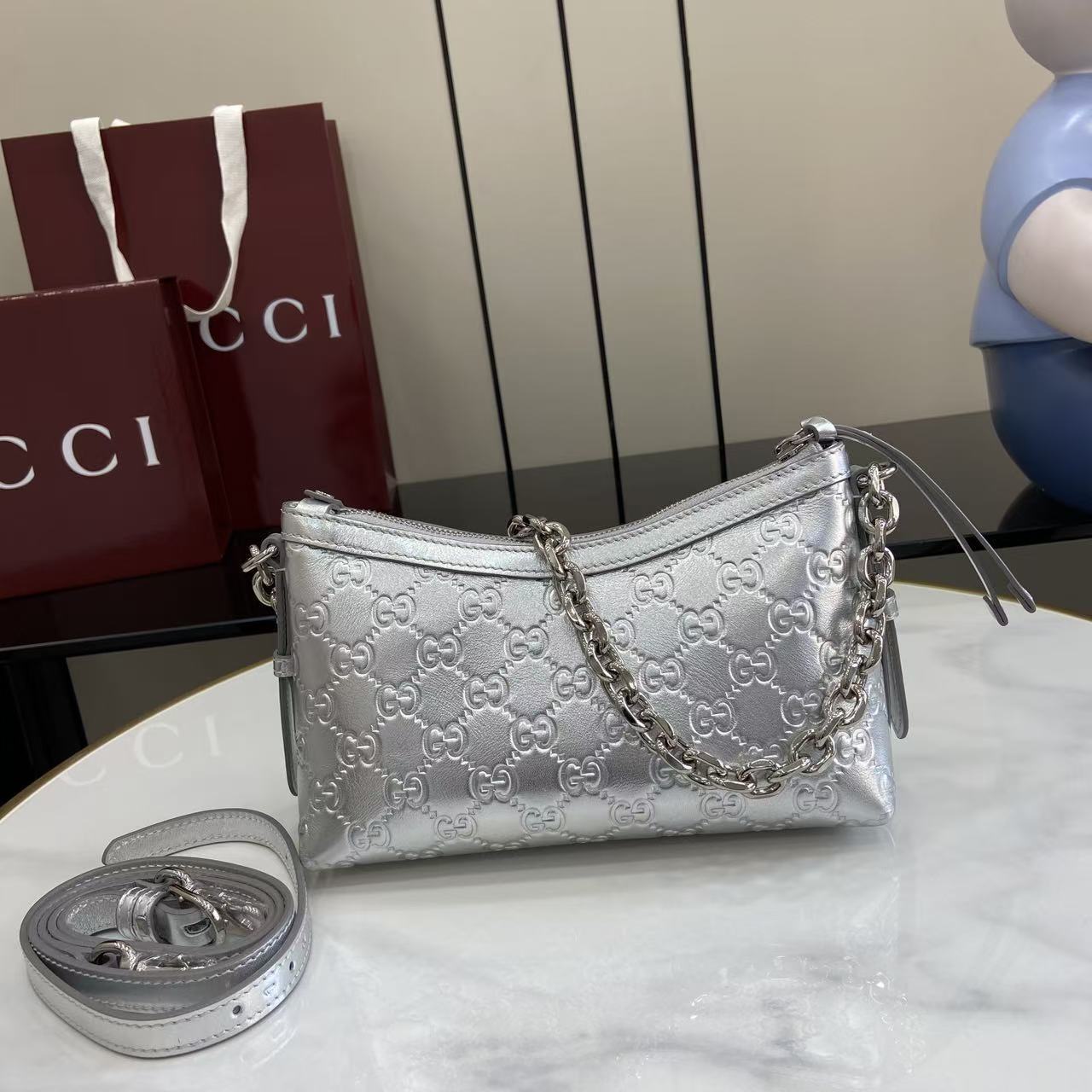 Emblem Small Shoulder Bag