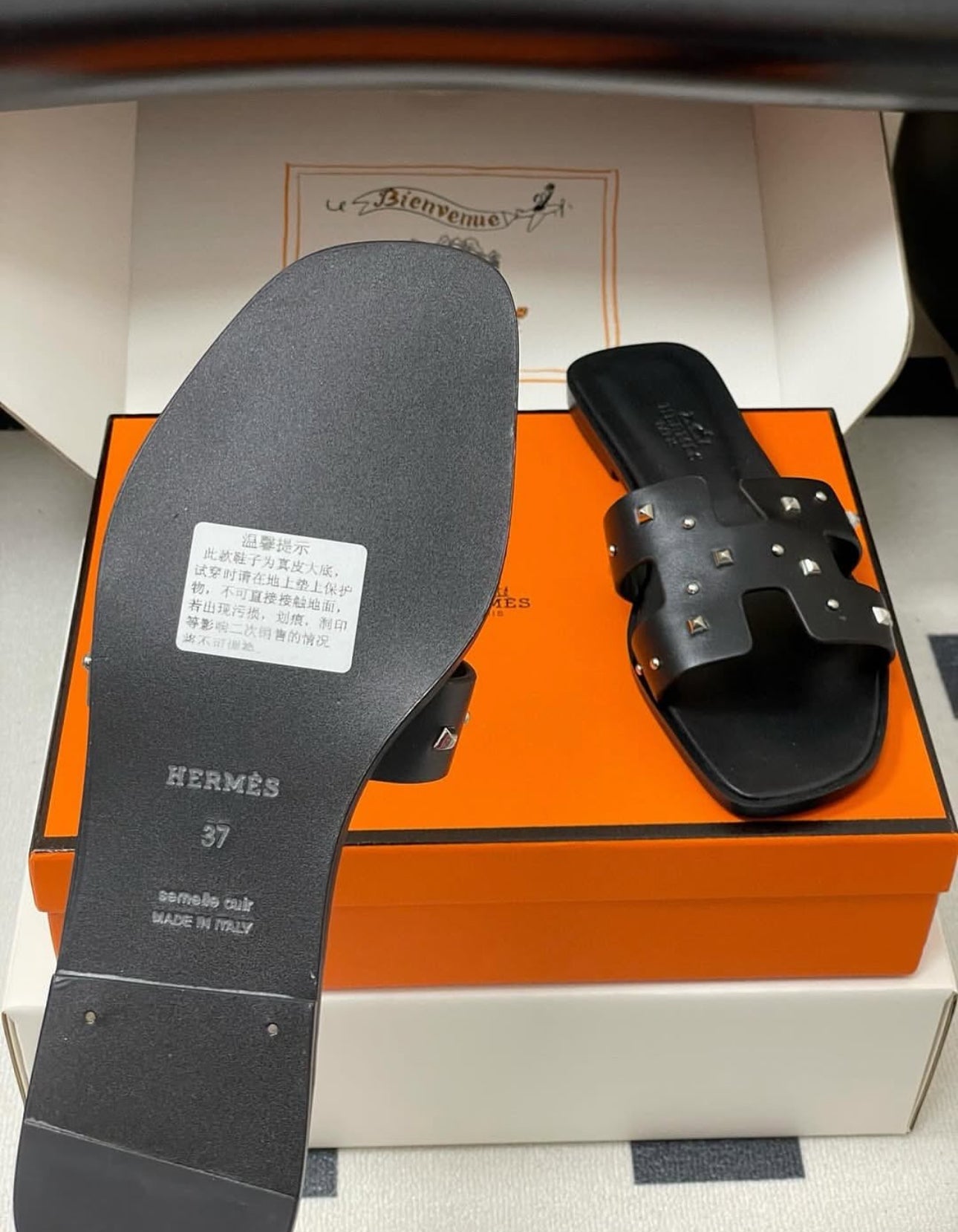 Studded Oran Sandals