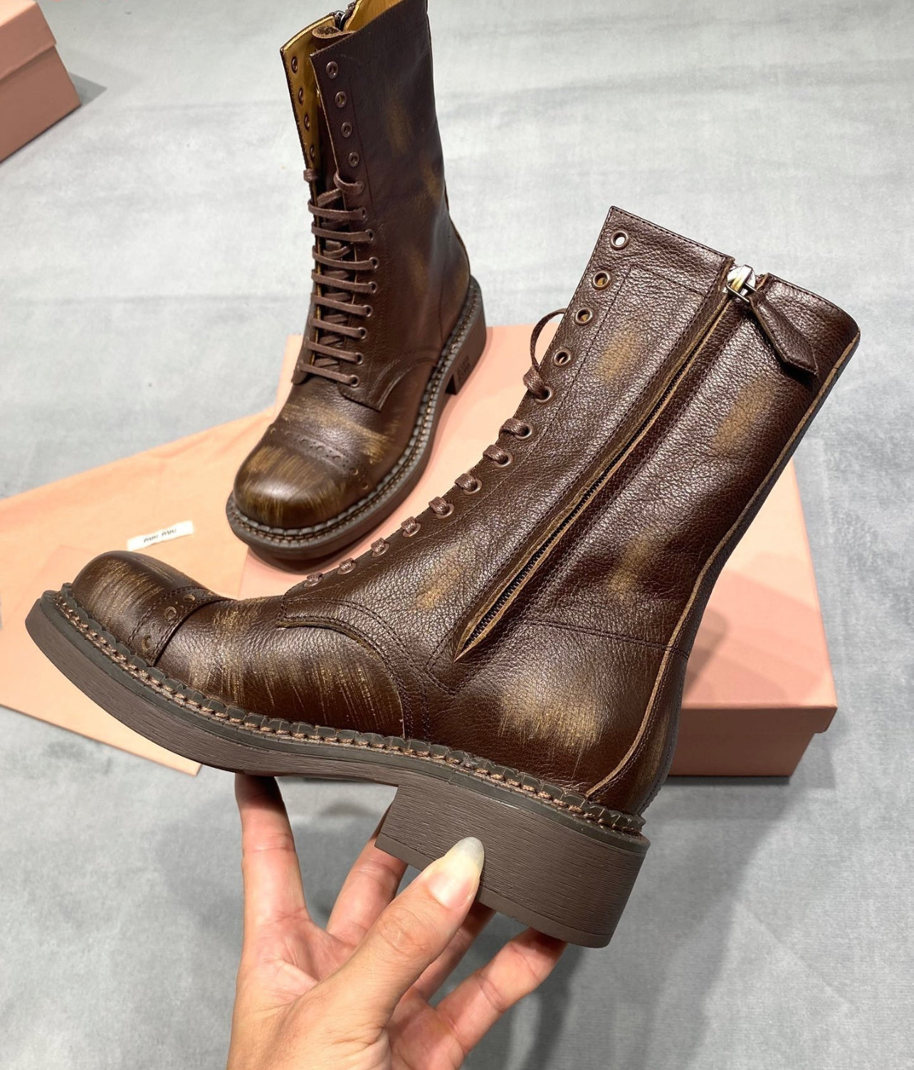 Leather Boots