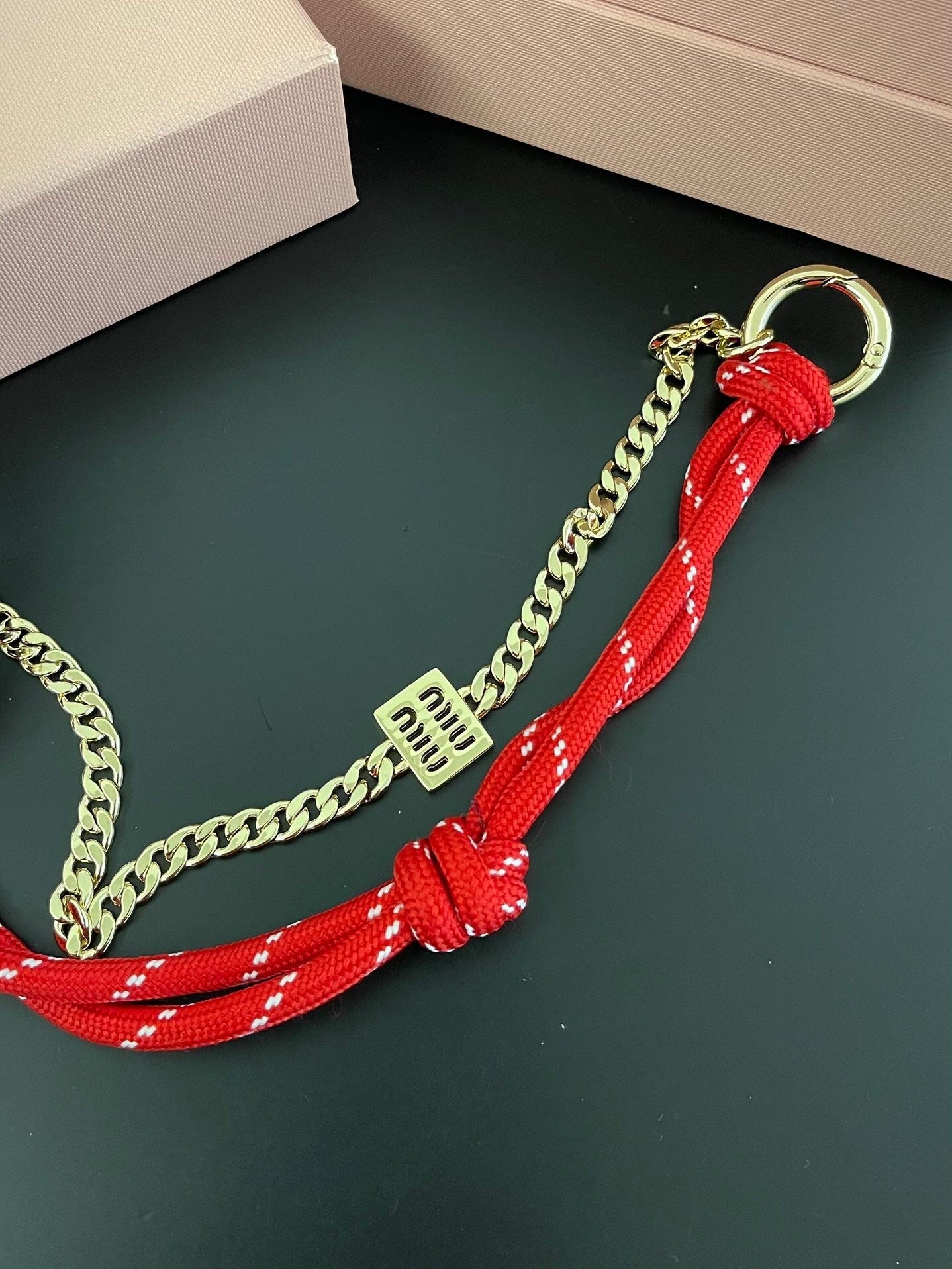 Rope Bag Chain Charm