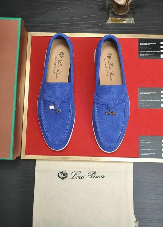 Suede Loafers