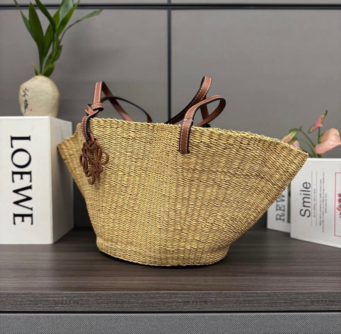 Anagram Basket Bag