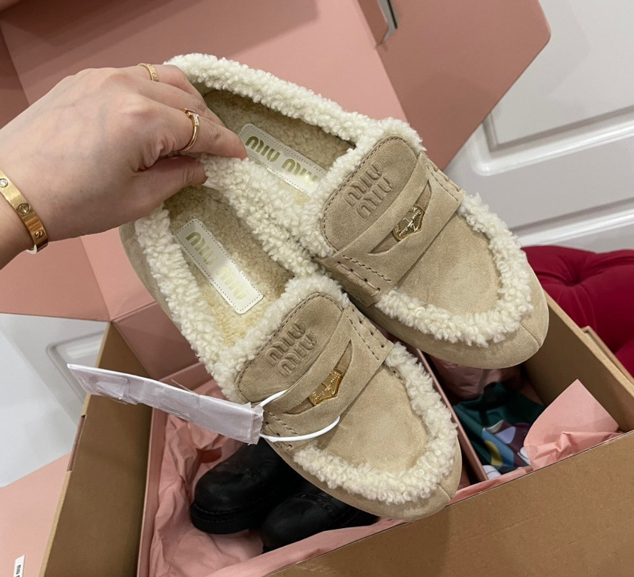 Shearling Loafers