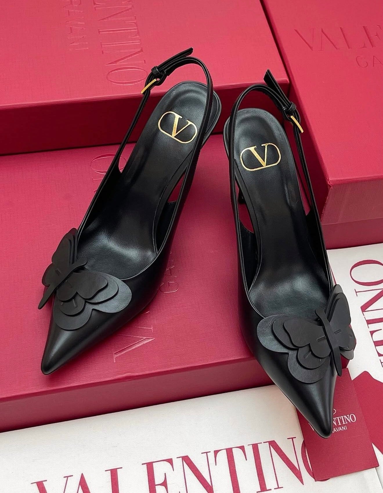 Butterfly Slingbacks