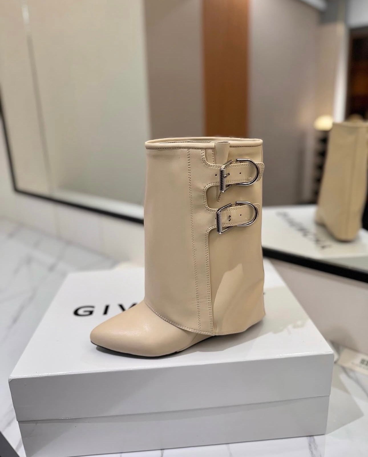 Shark Ankle Boots
