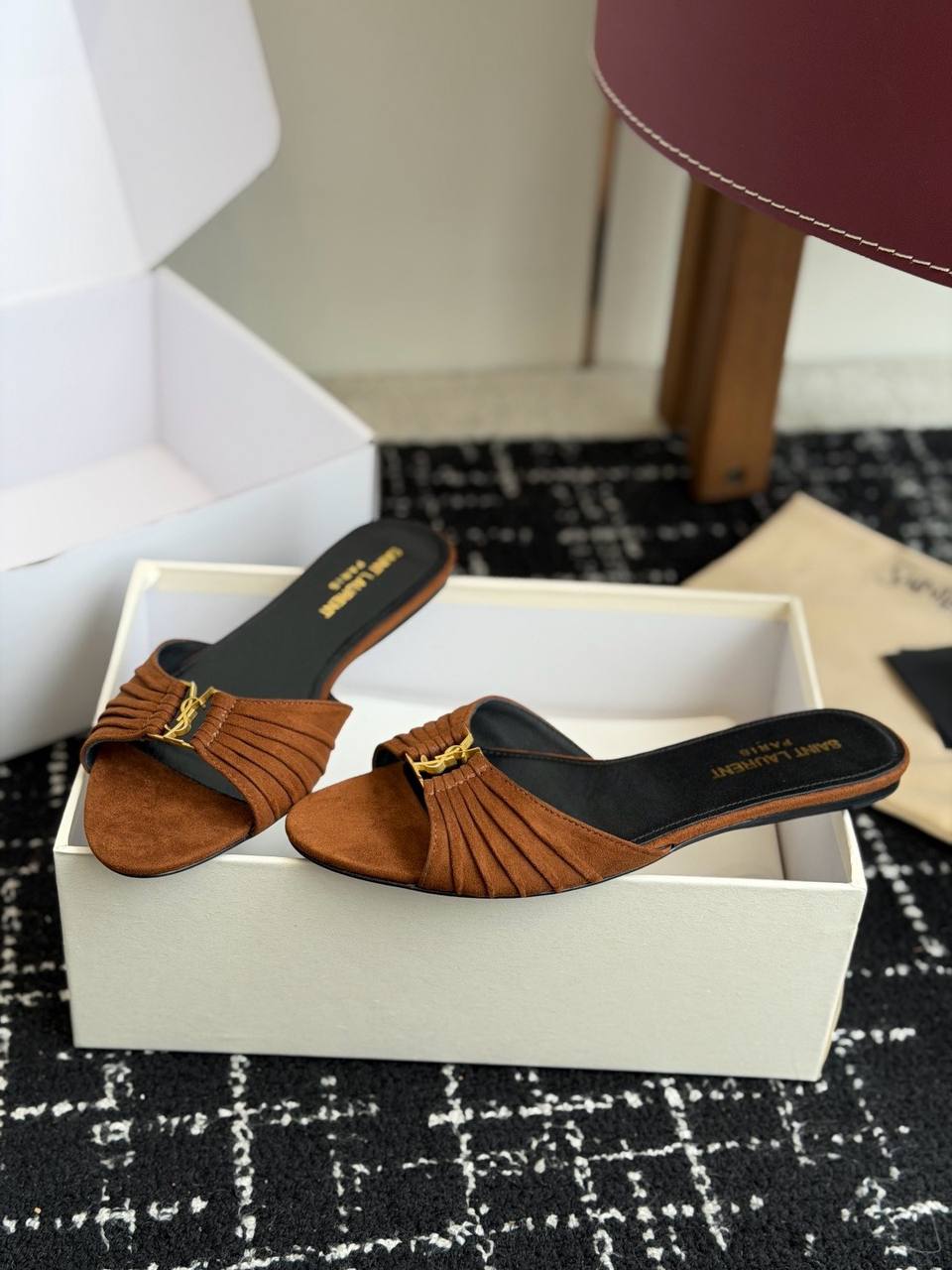 Suede Sandals
