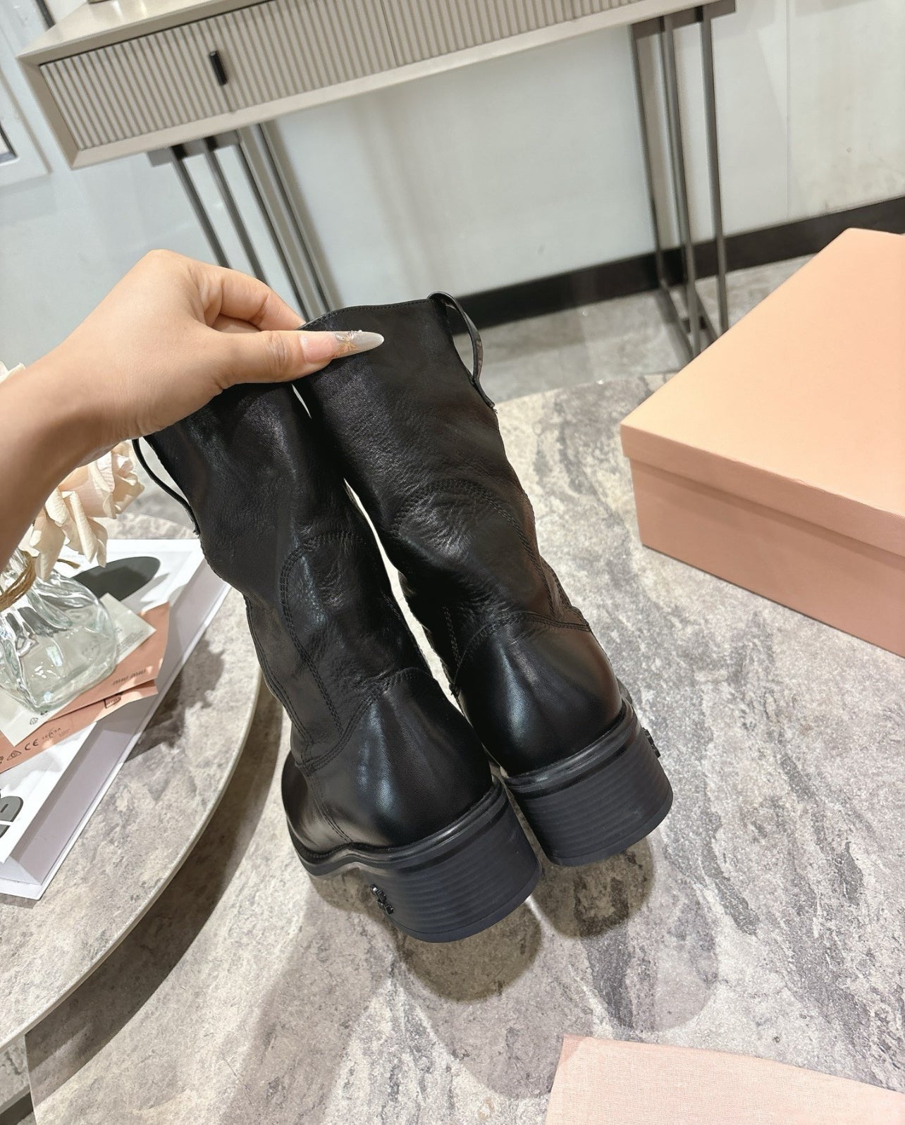 Leather Boots