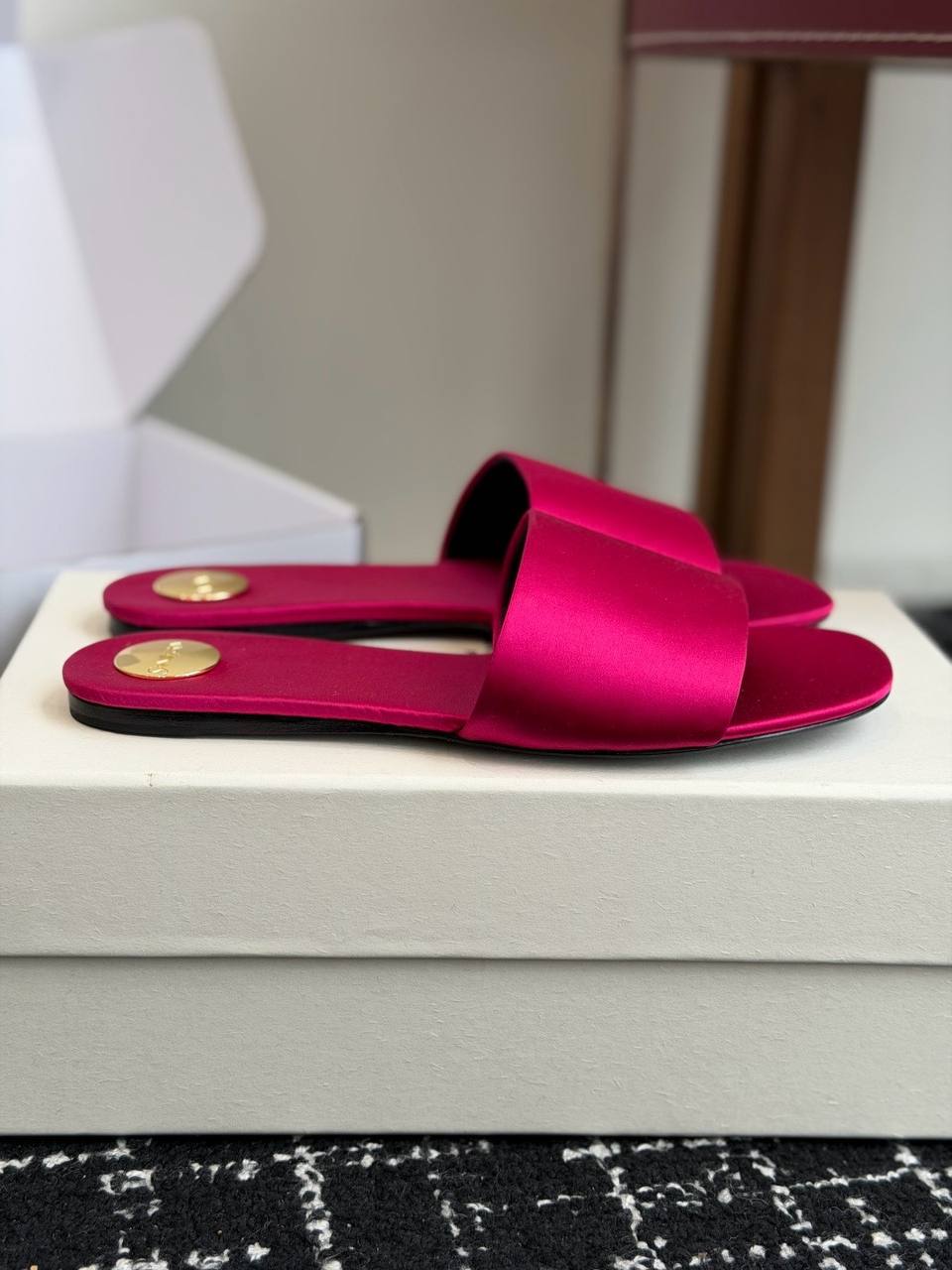 Satin Sandals