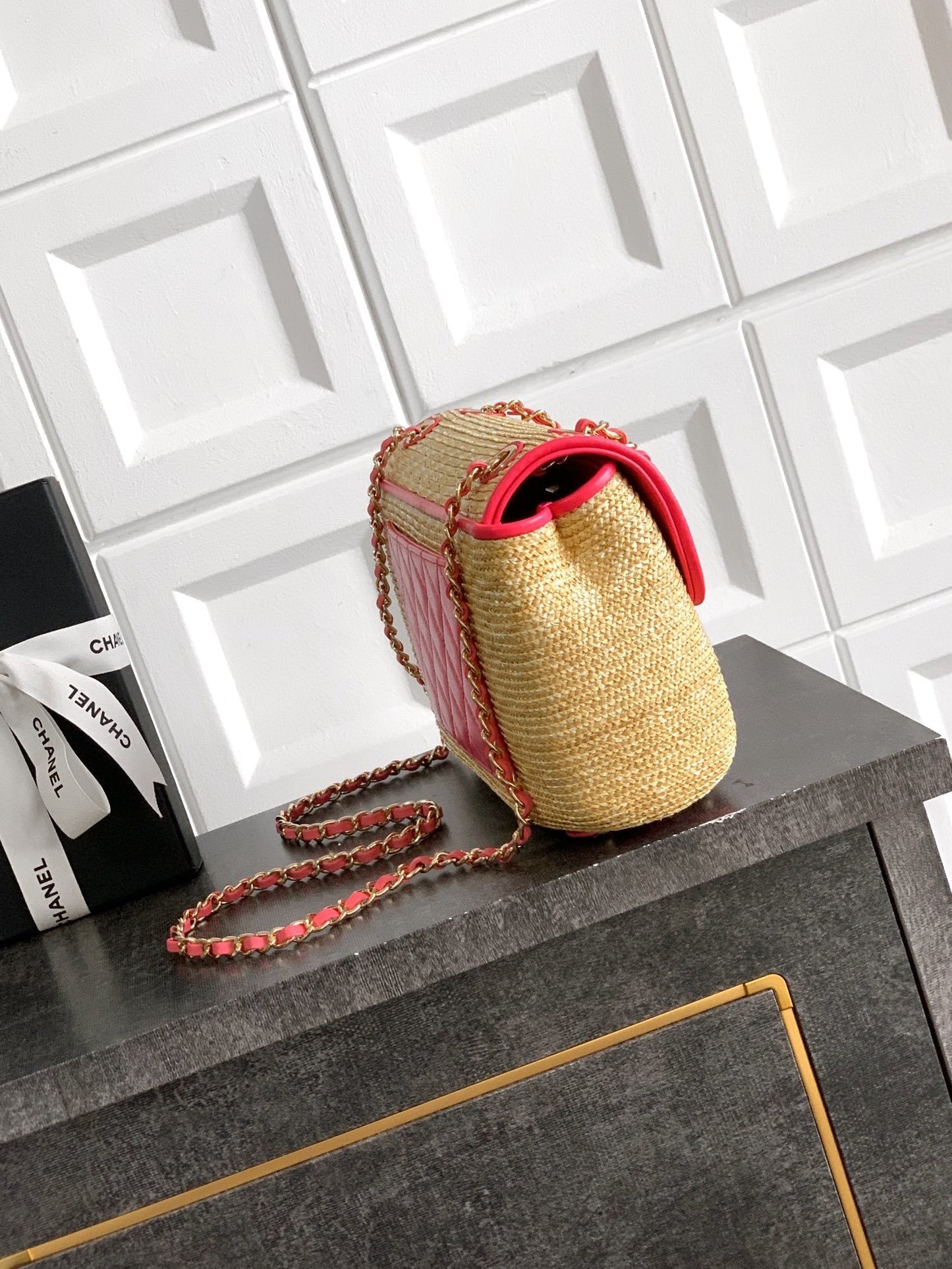 Raffia Classic Flap