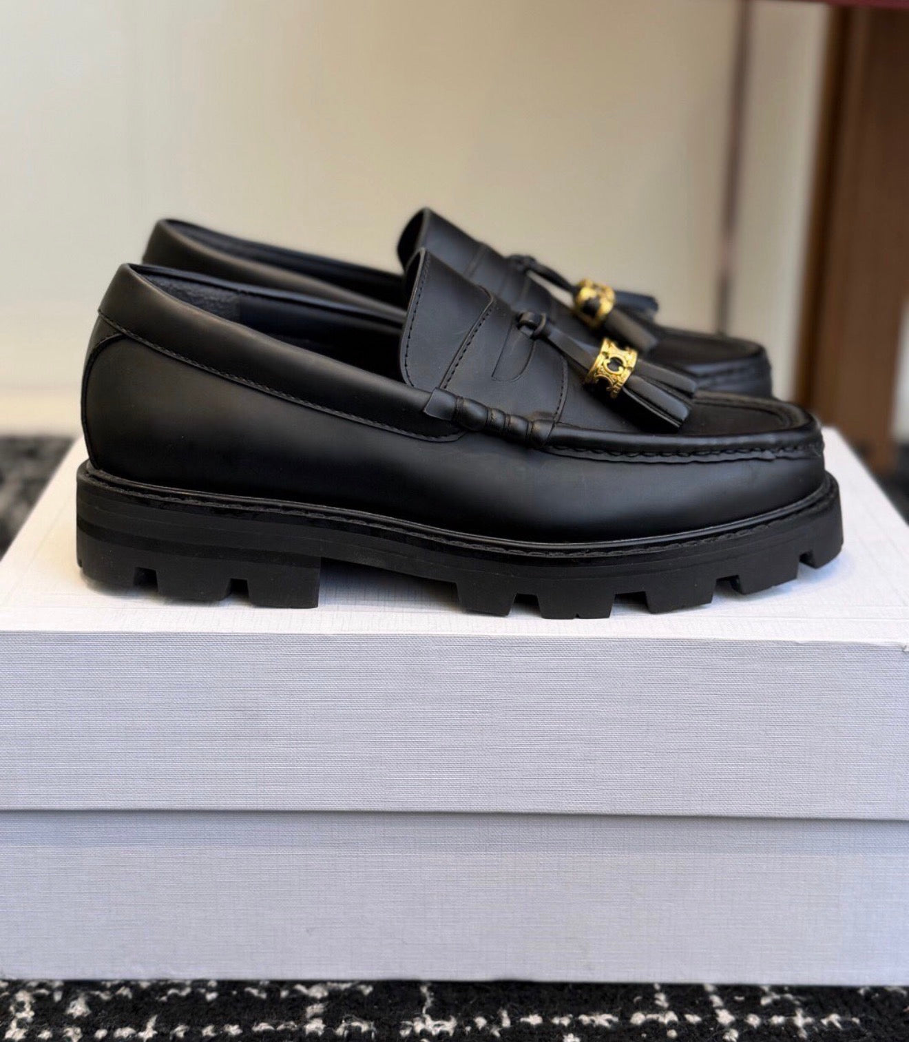 Leather Loafers