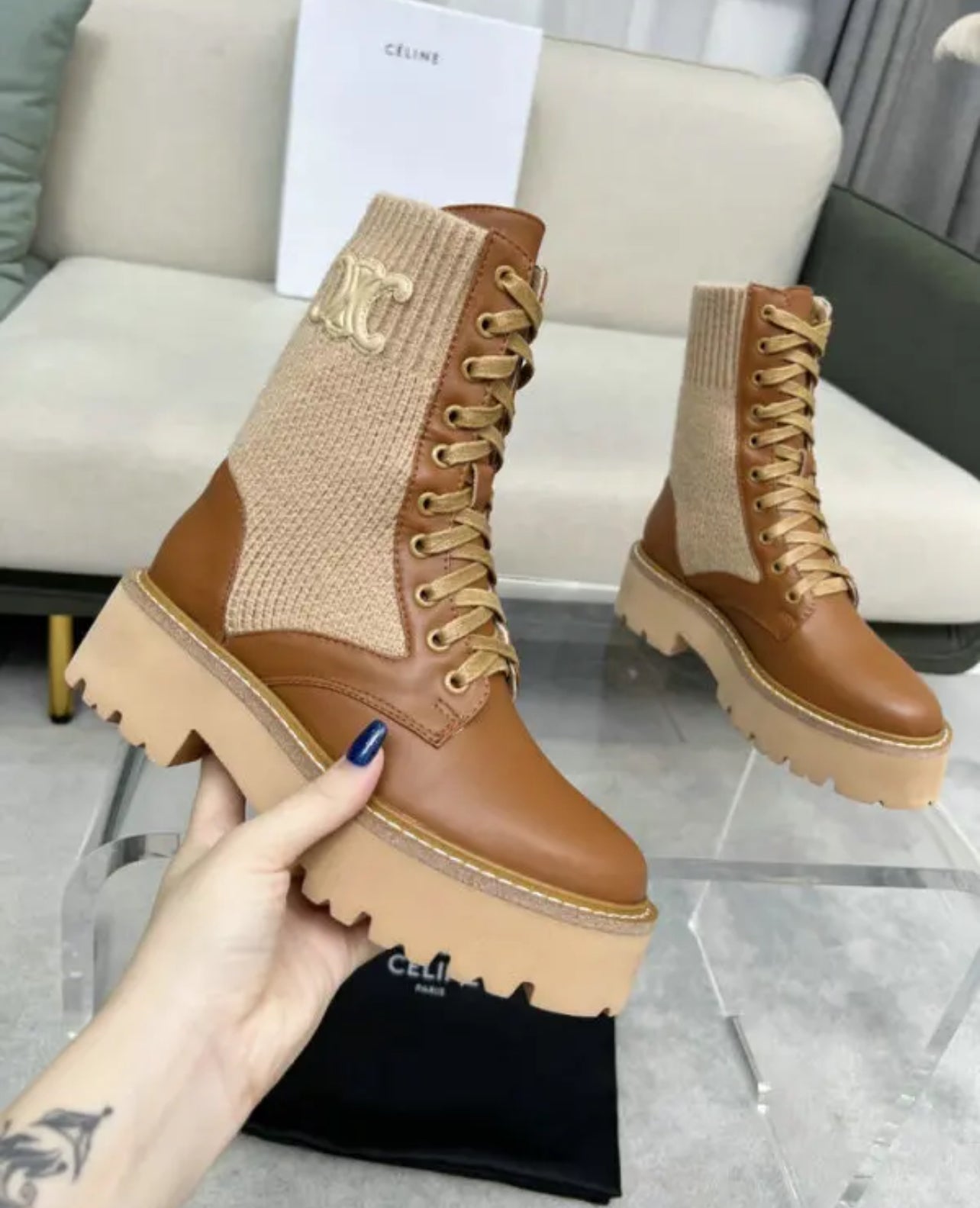 Leather Boots