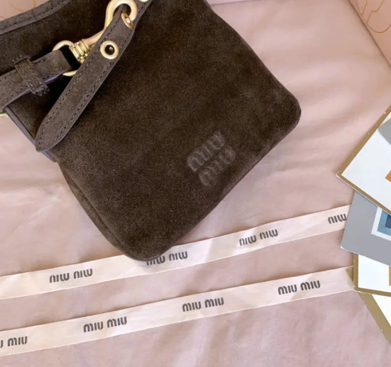Suede Pouch