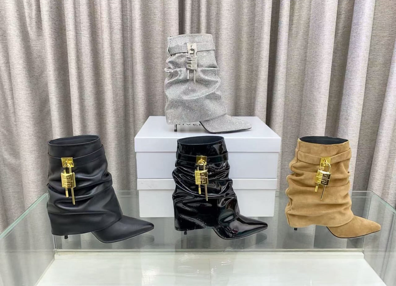 Lock Ankle Boots
