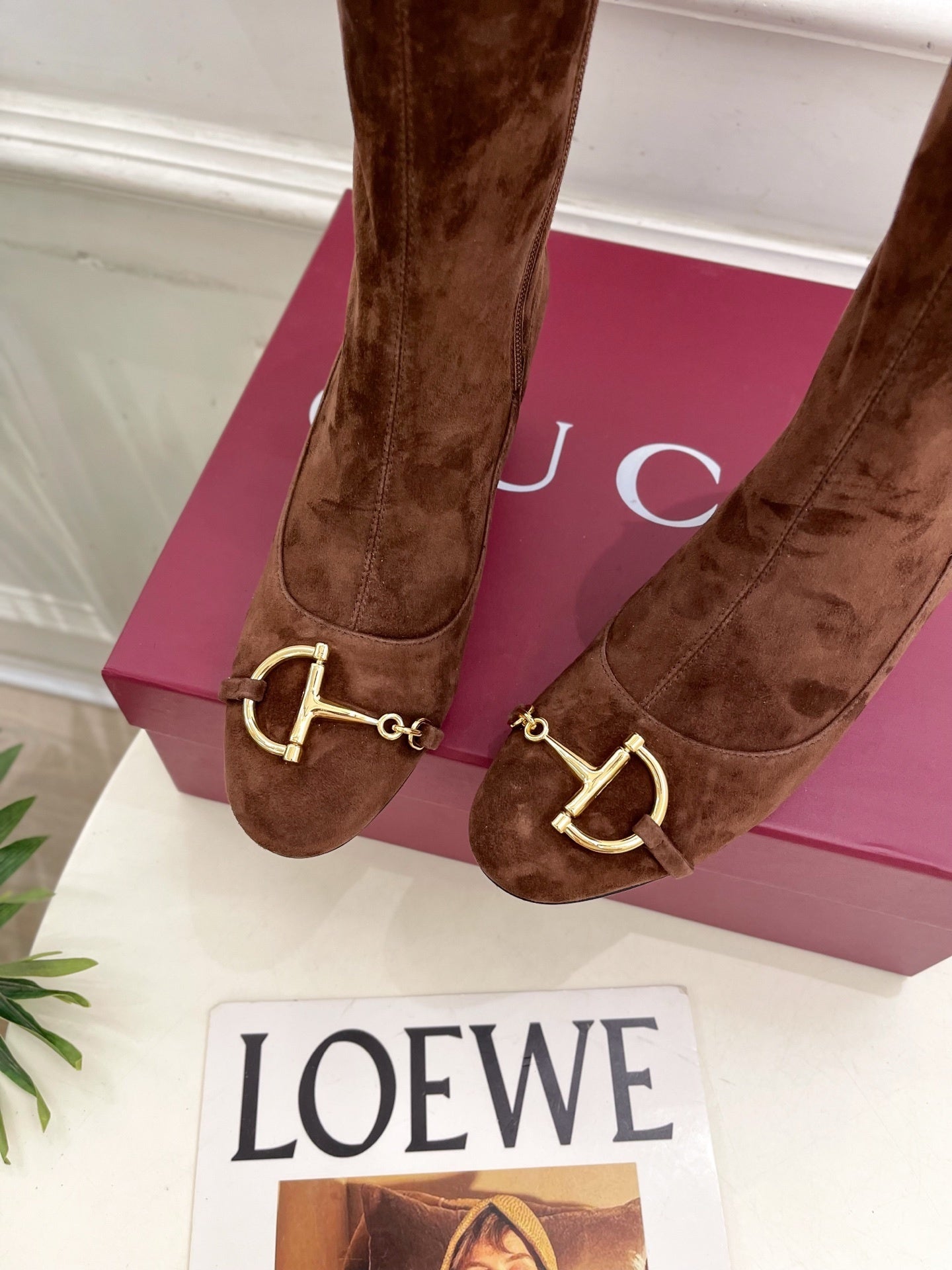 Suede Boots