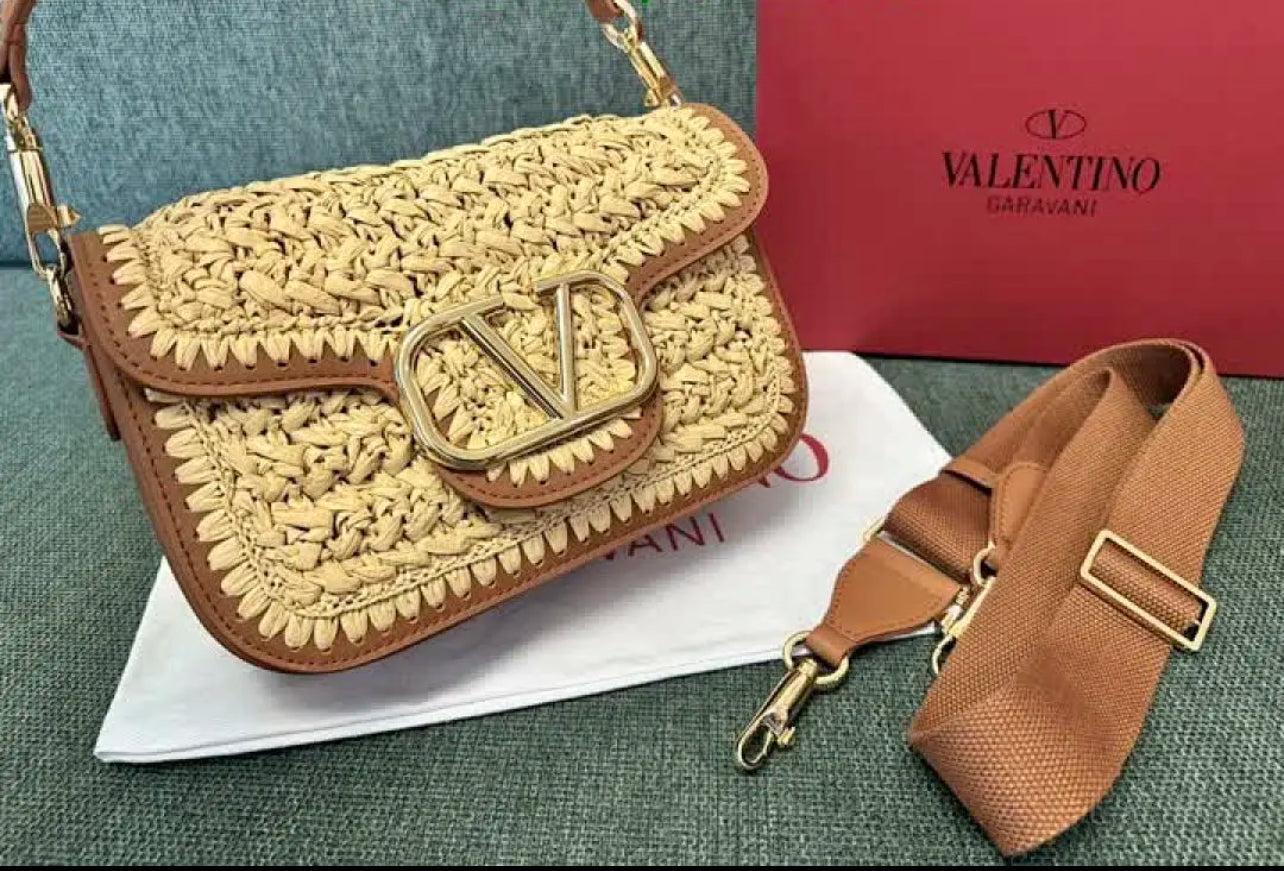 Raffia Shoulder Bag