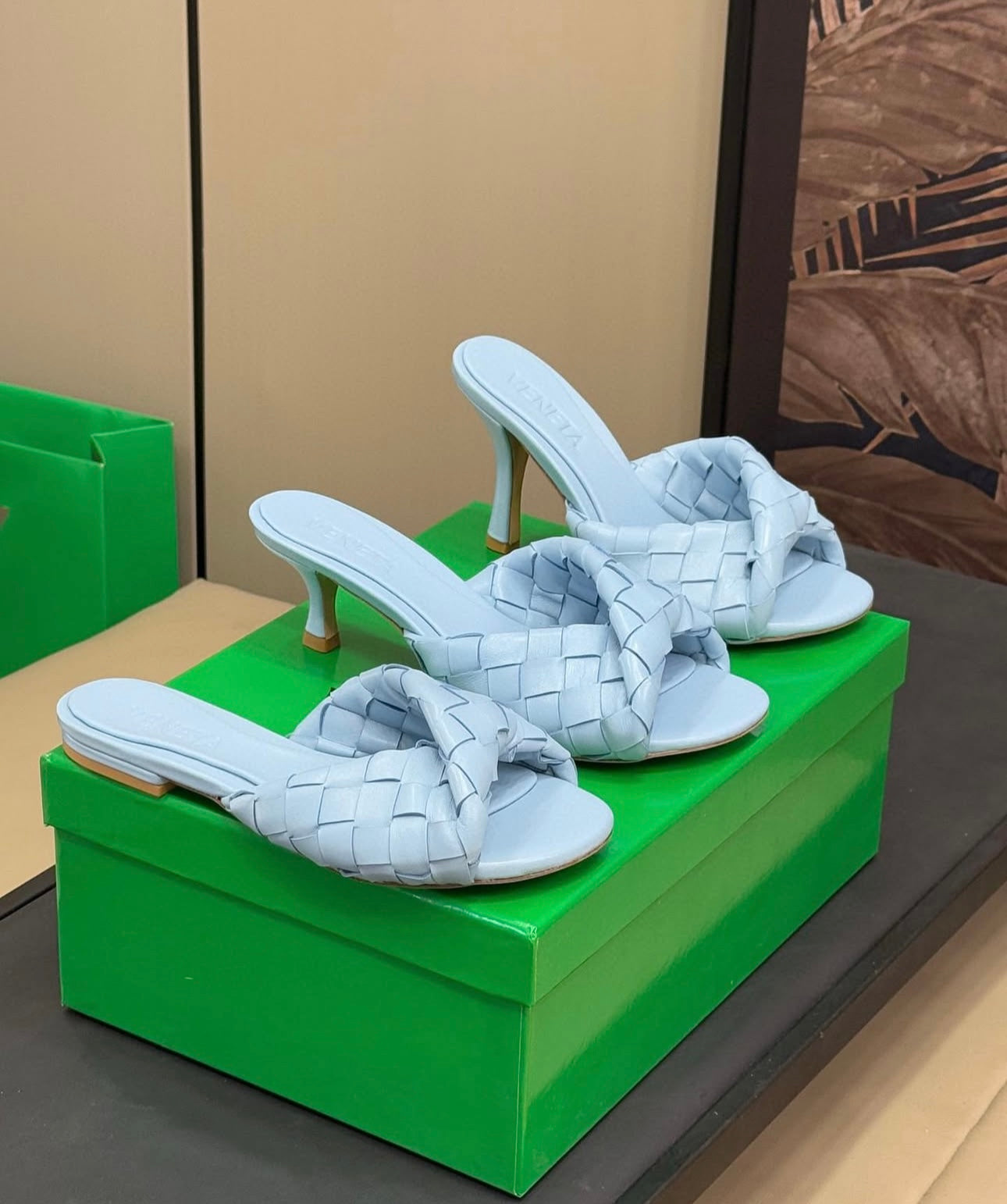 Blink Heel Mules