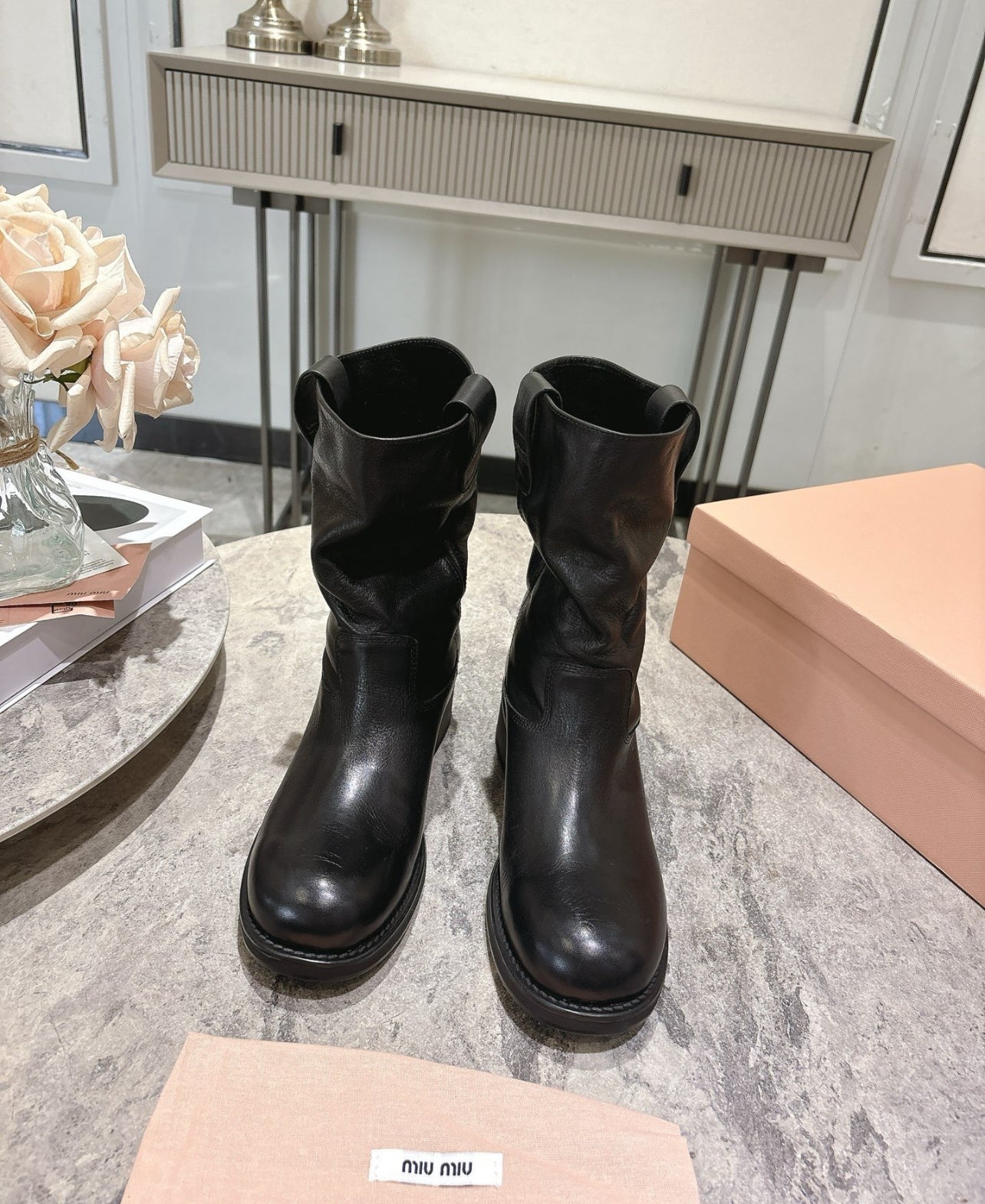 Leather Boots