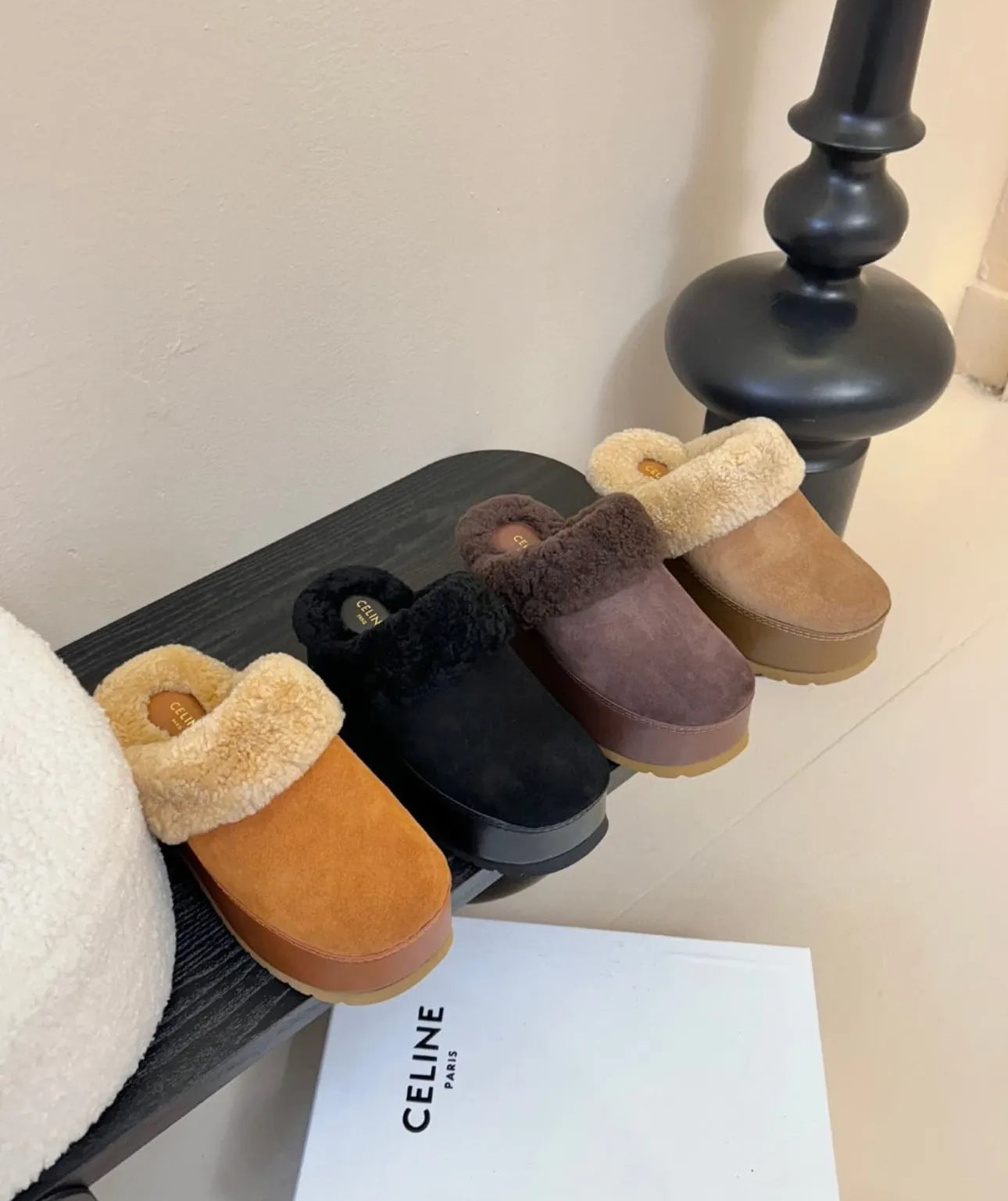 Fur Slippers