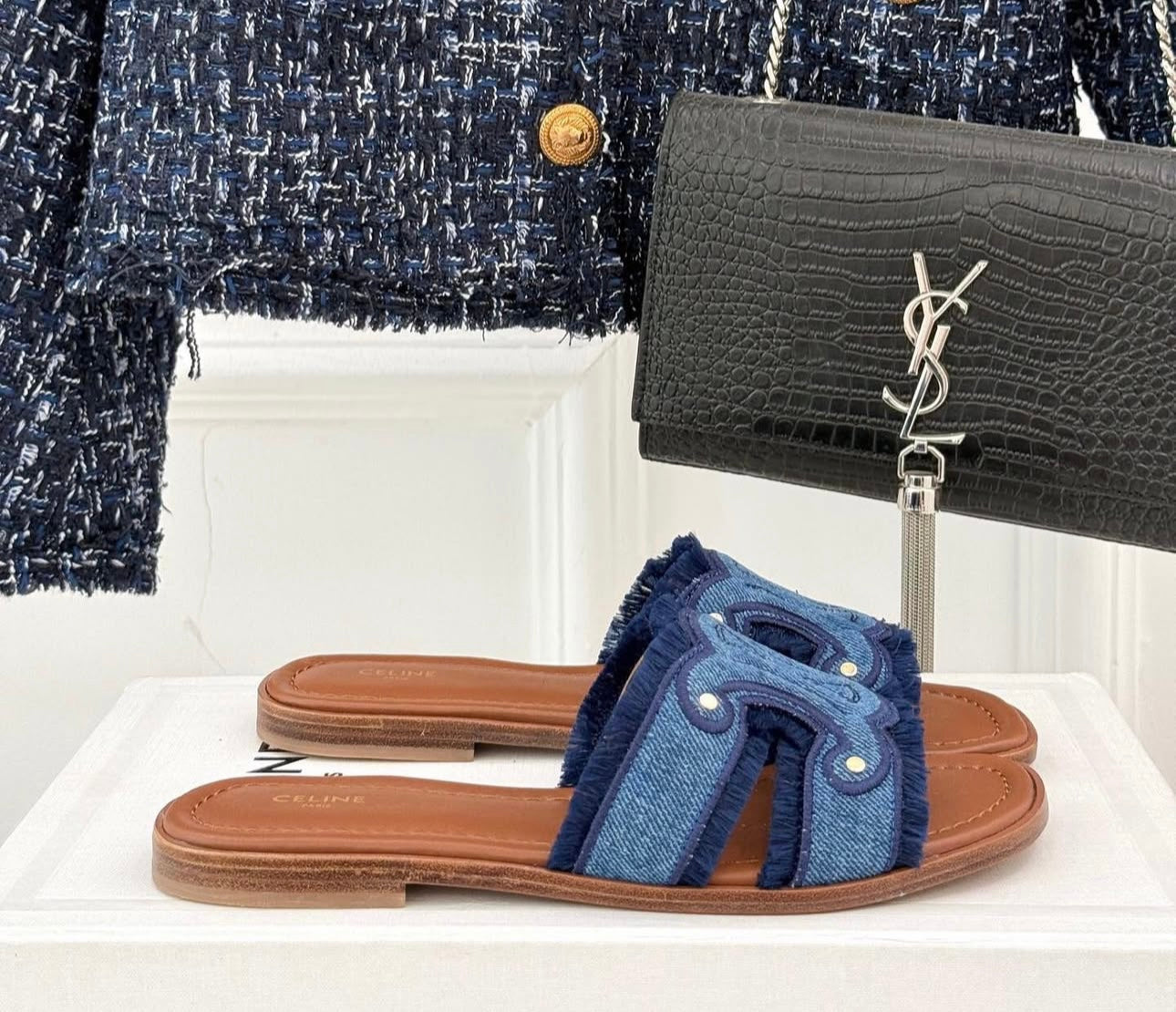 Fringed Mules