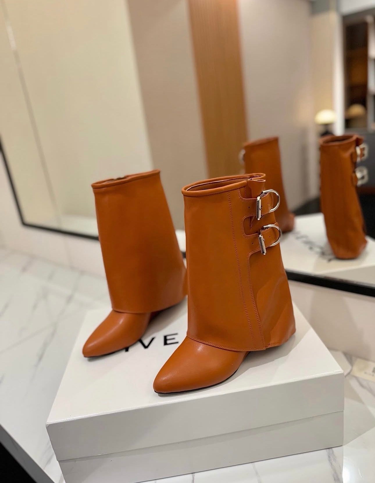 Shark Ankle Boots