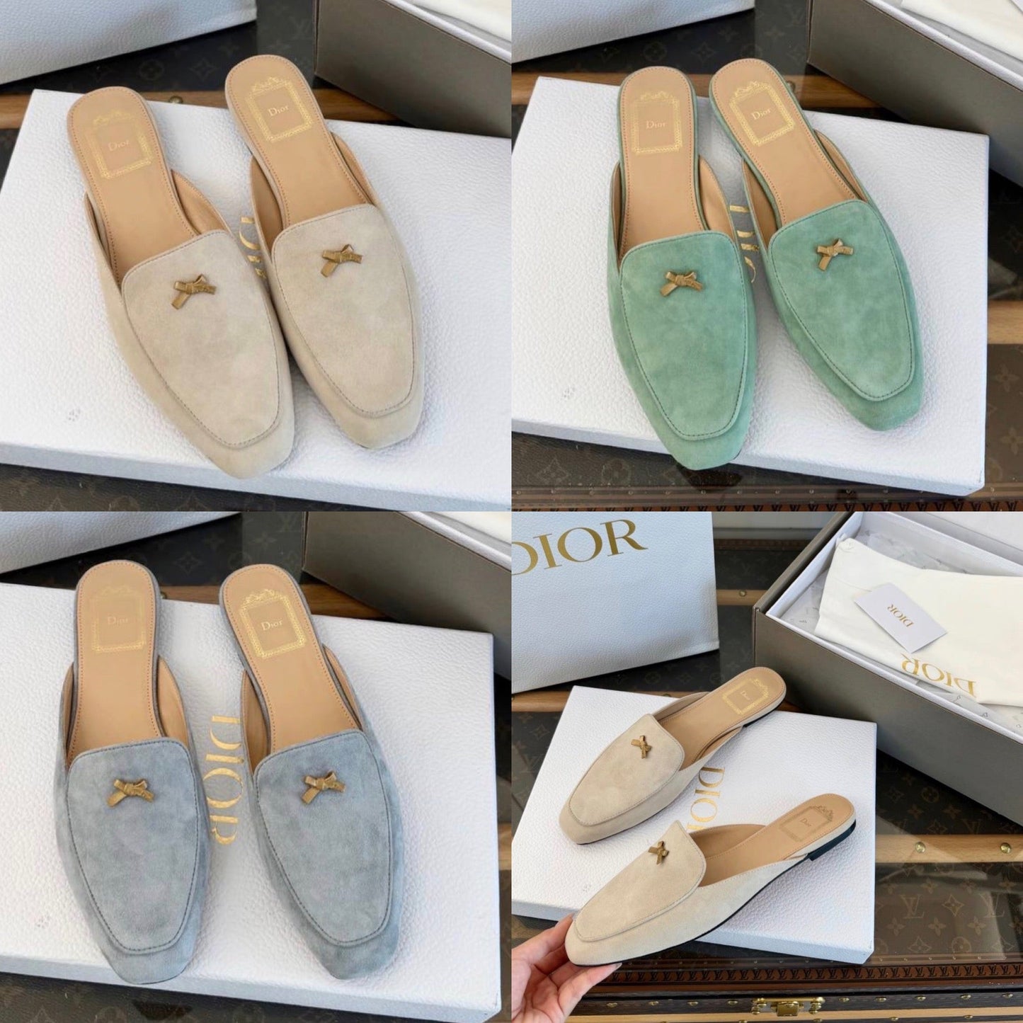 Suede Loafers