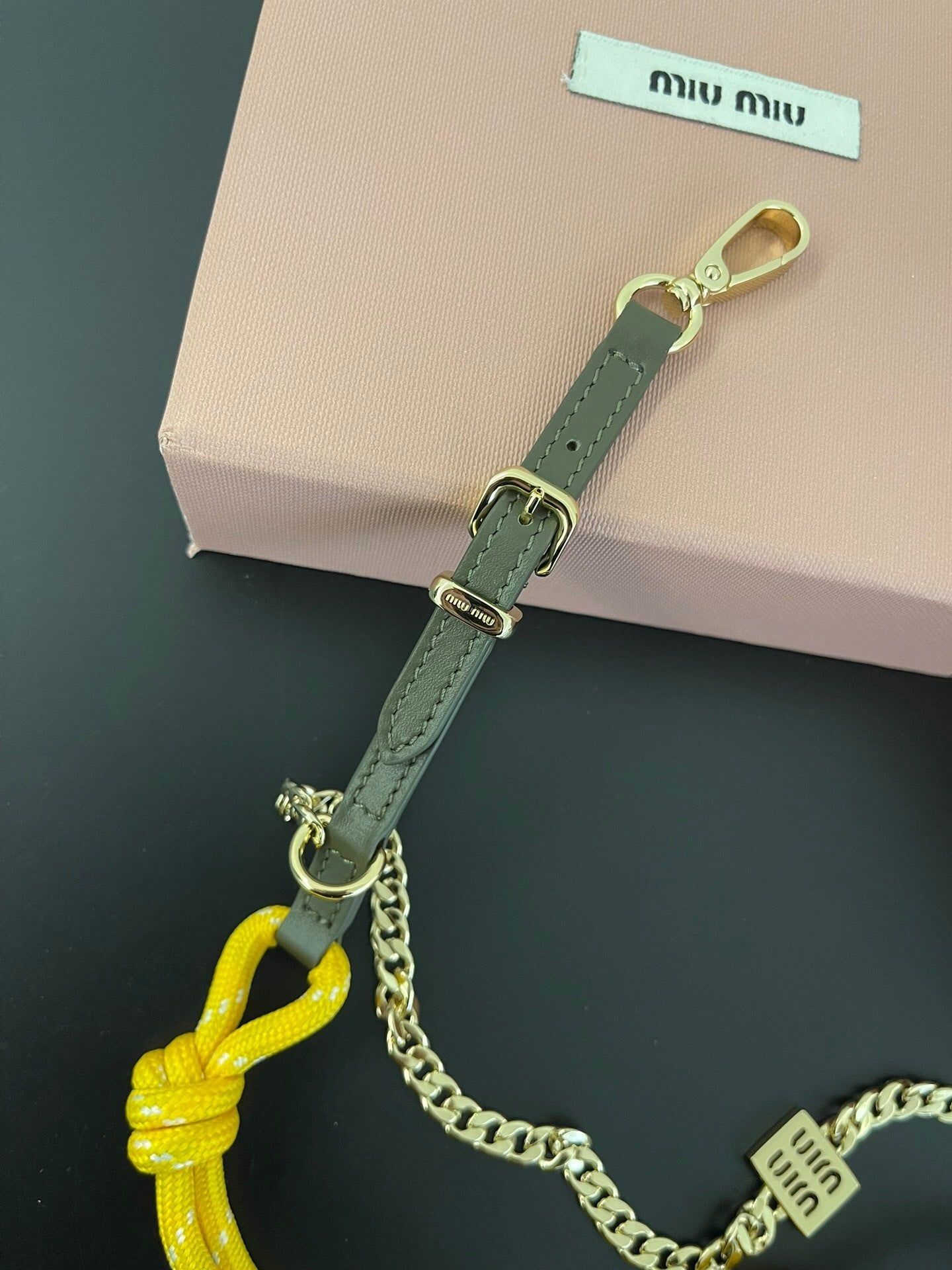 Rope Bag Chain Charm