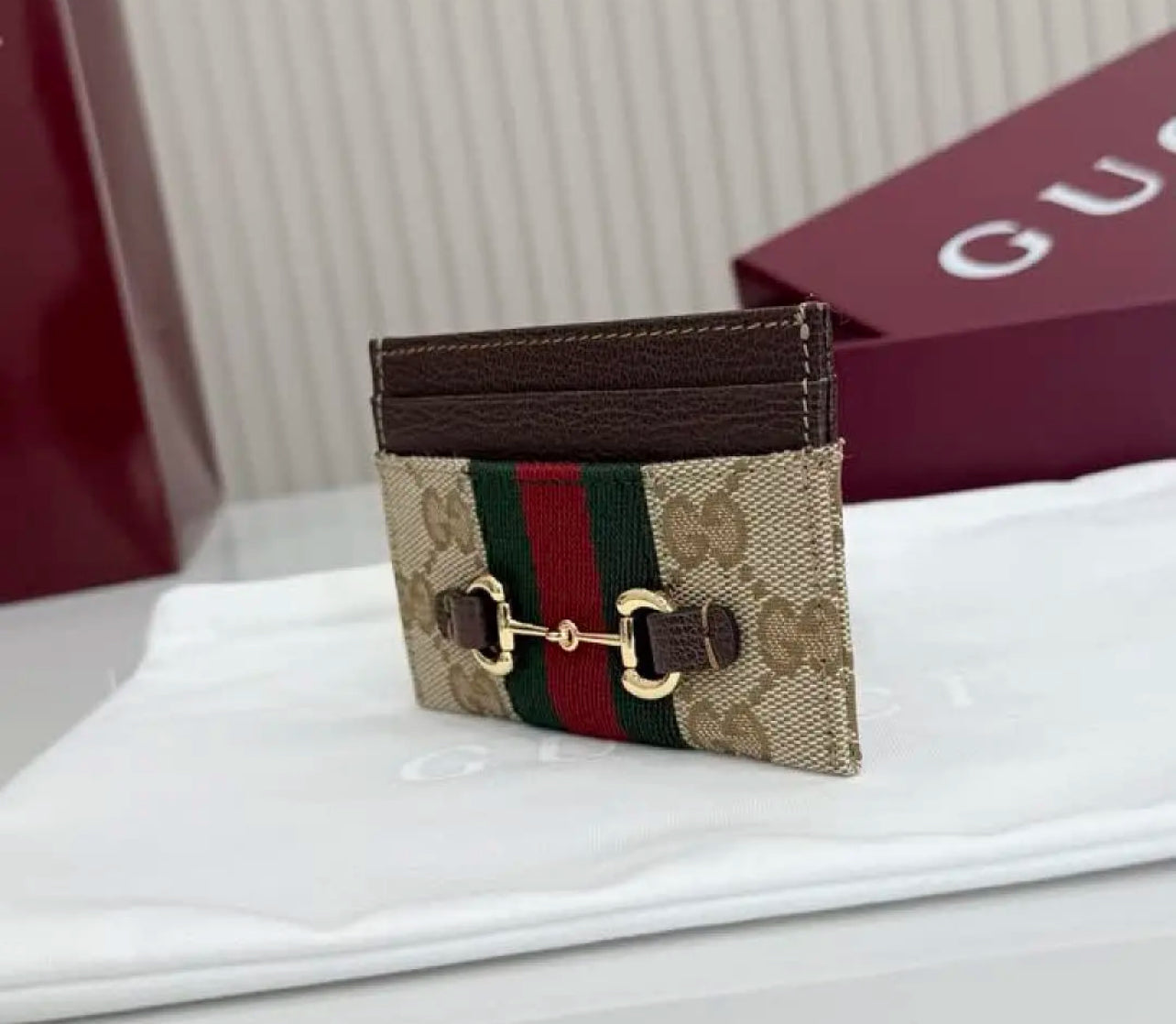 Horsebit Card Holder