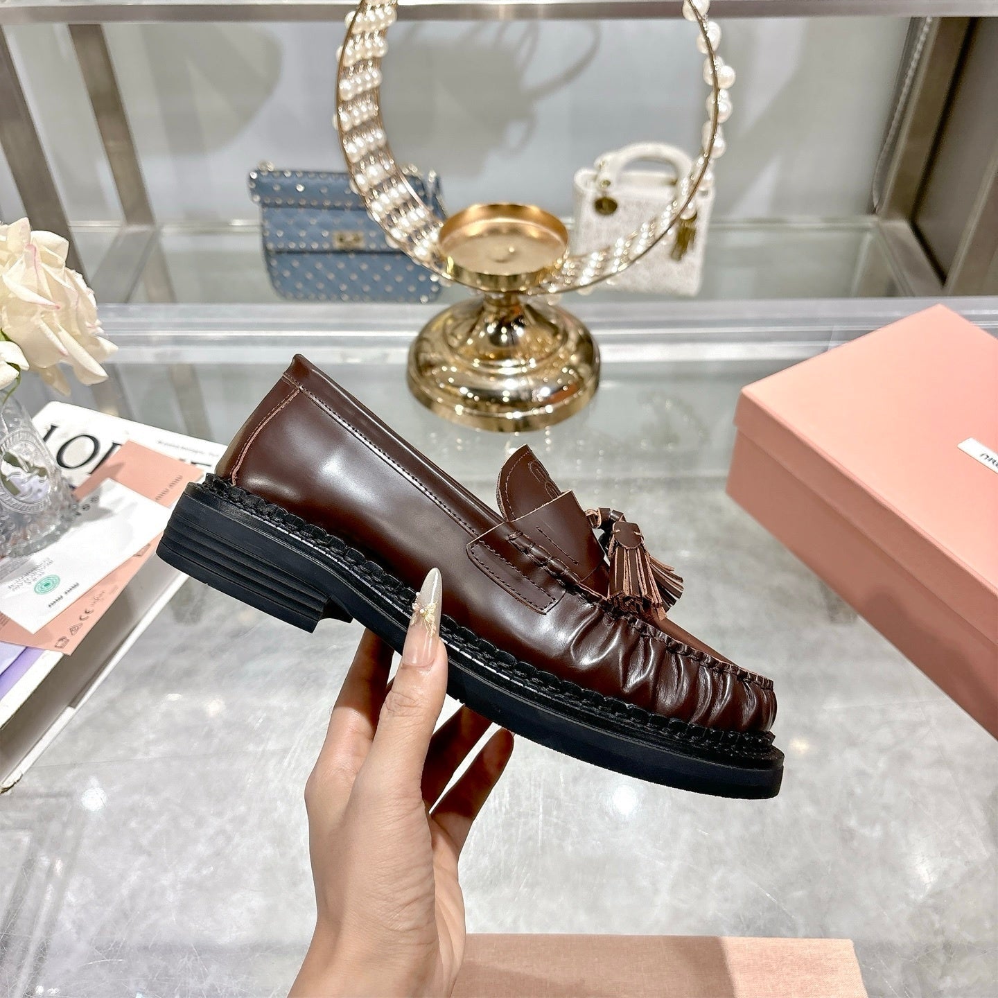 Leather Loafers