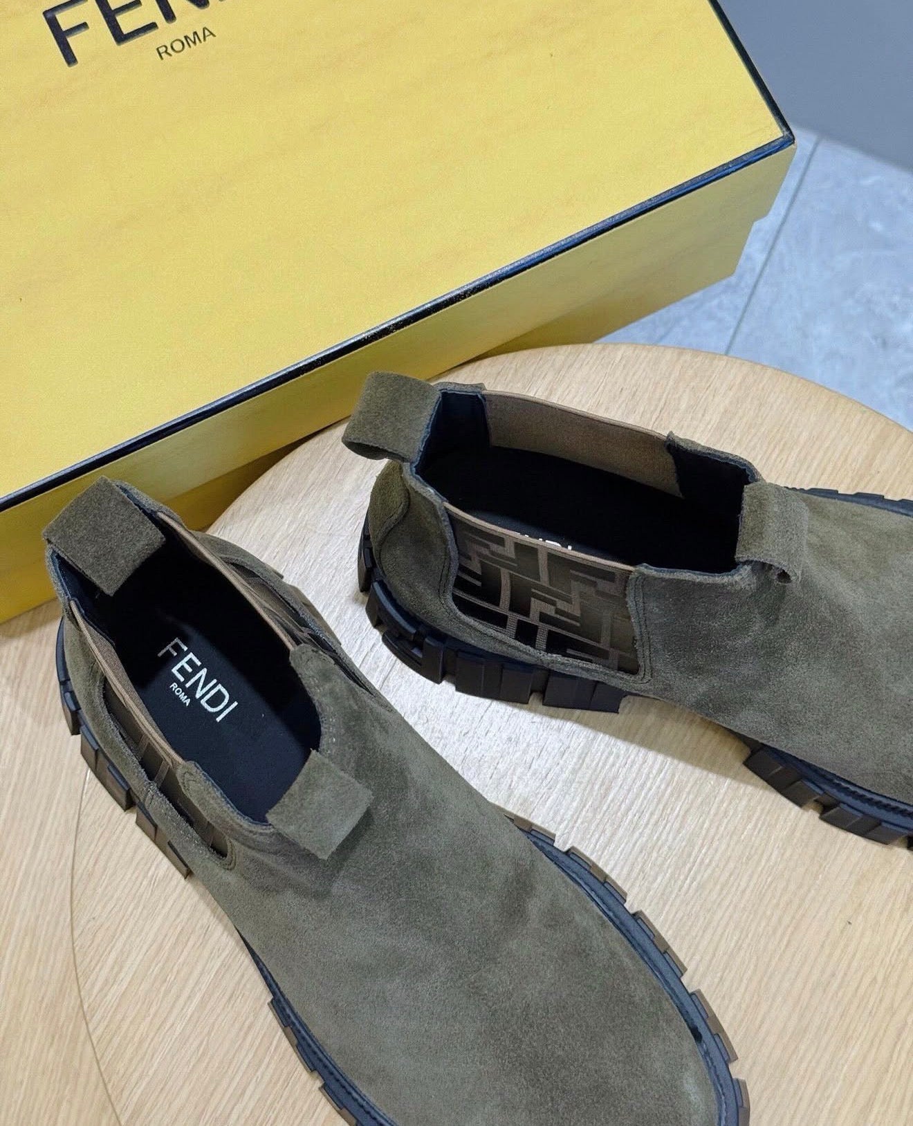 FF Suede Boots