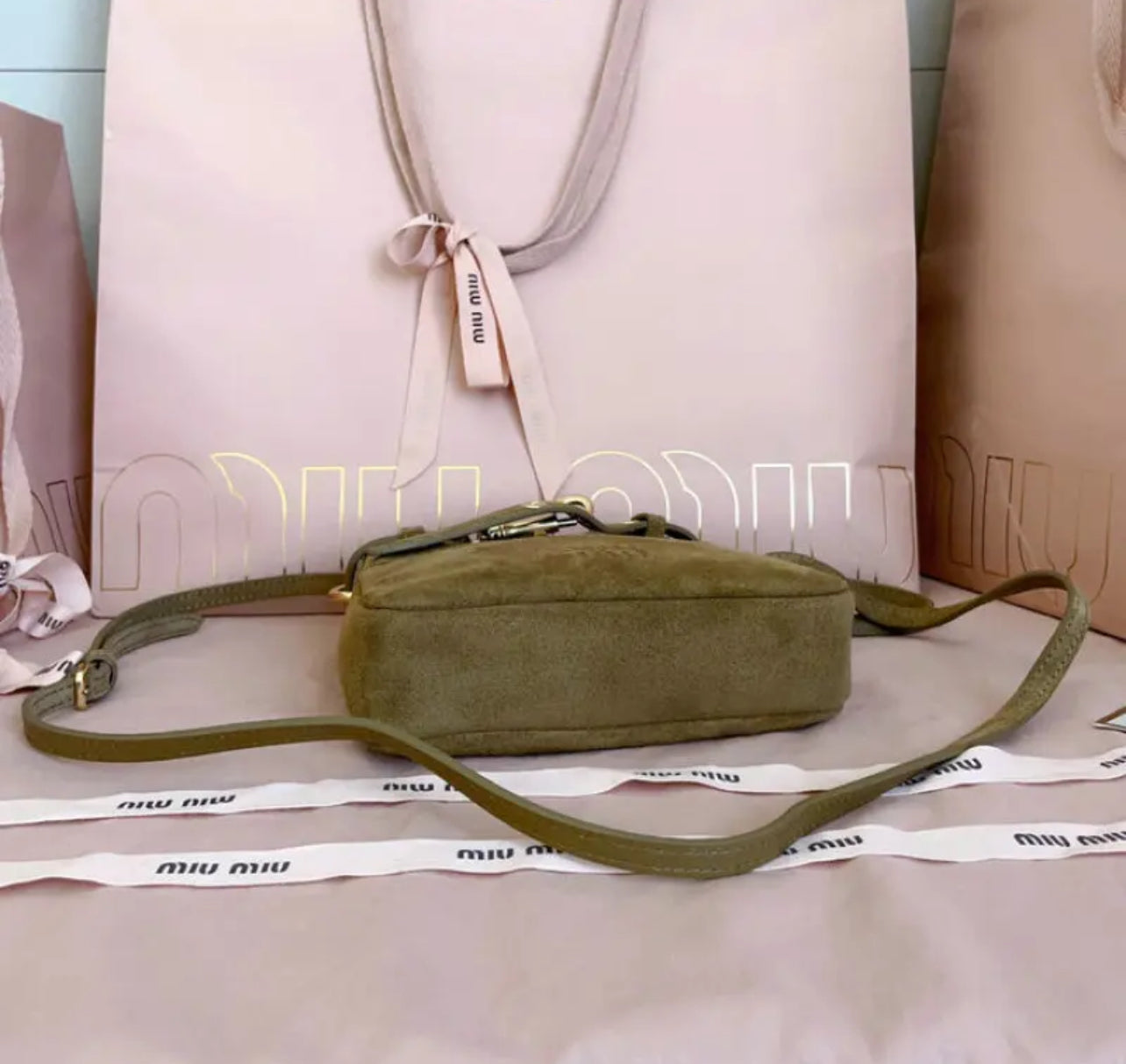 Suede Pouch