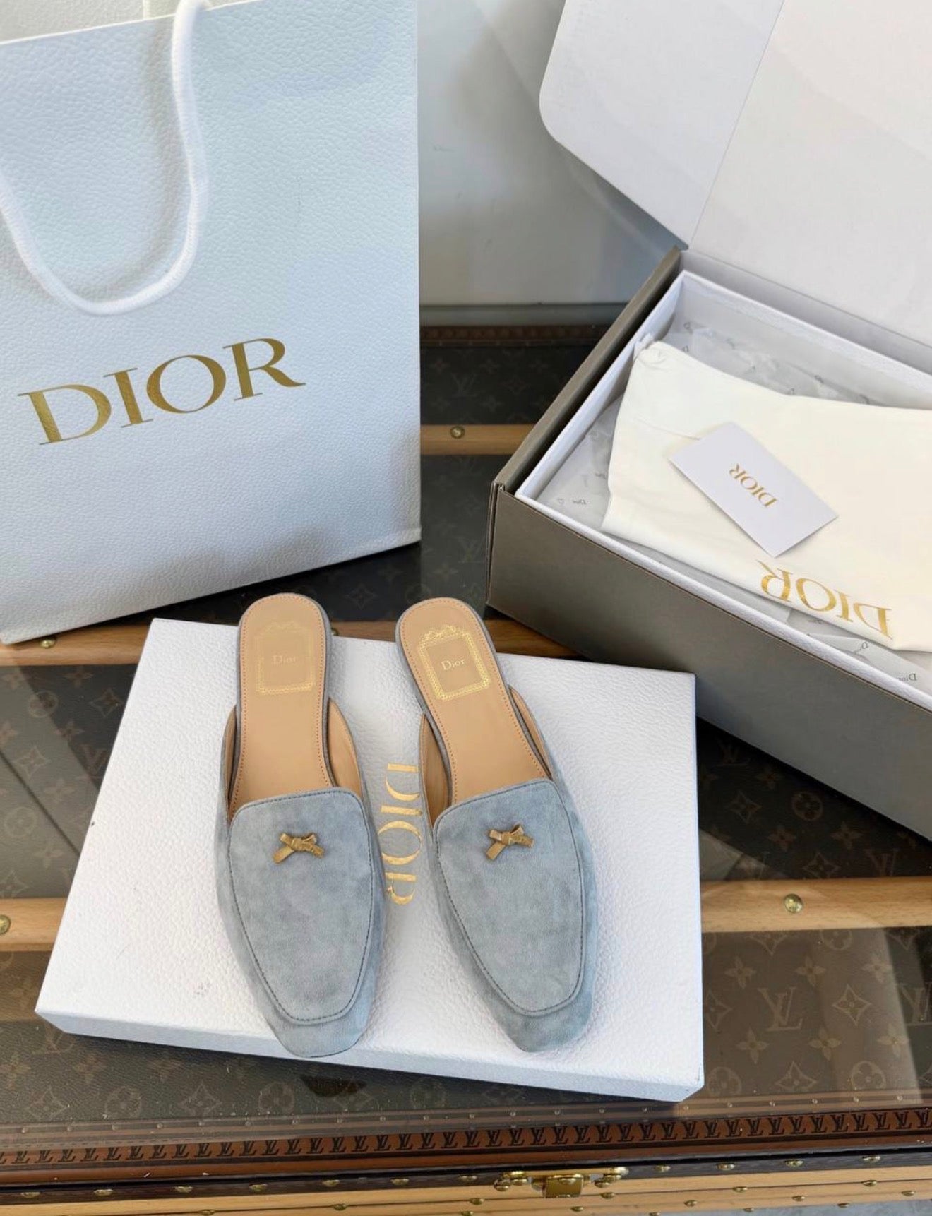 Suede Loafers