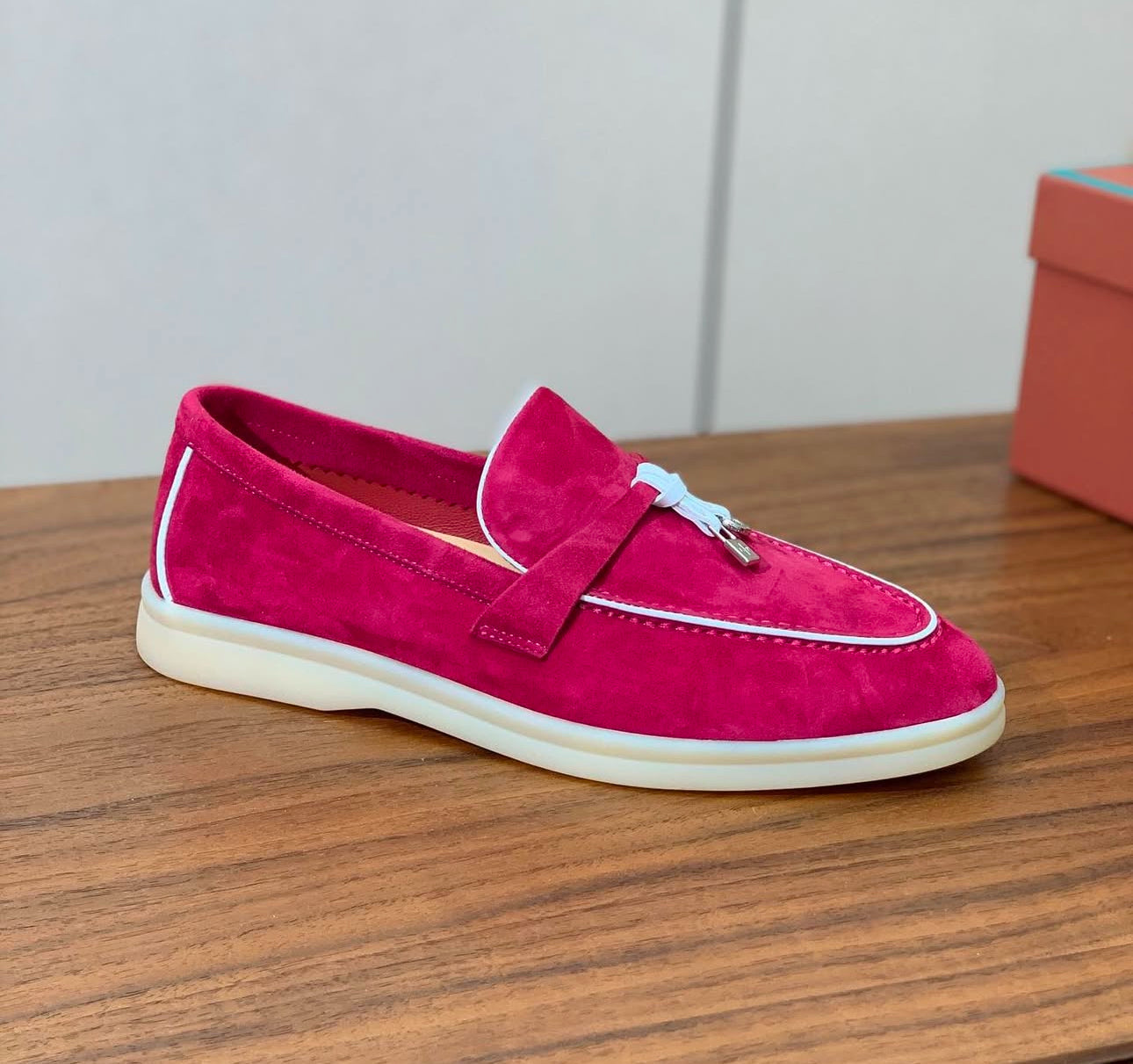 Suede Loafers