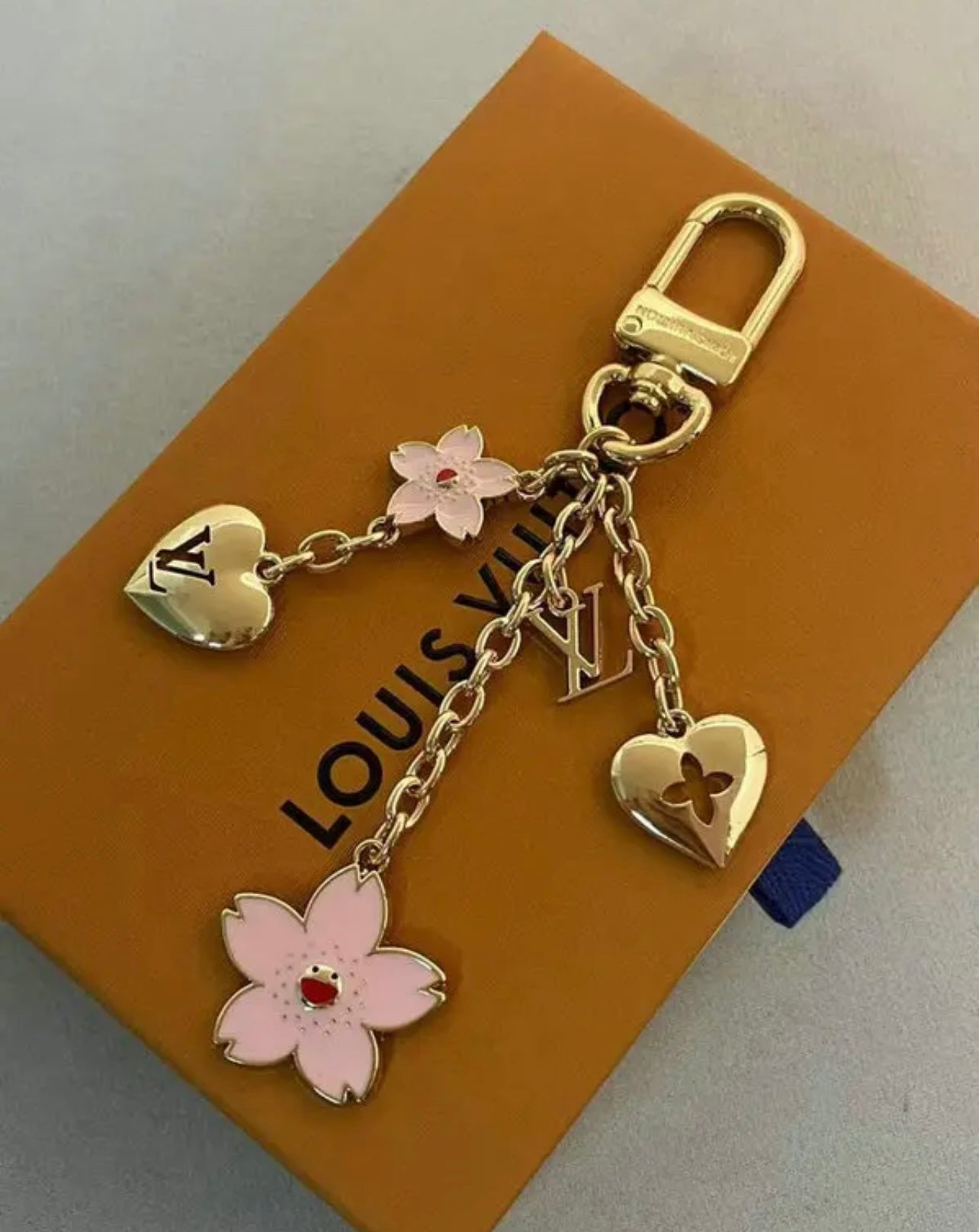 Logo Bag Charm/Keychain