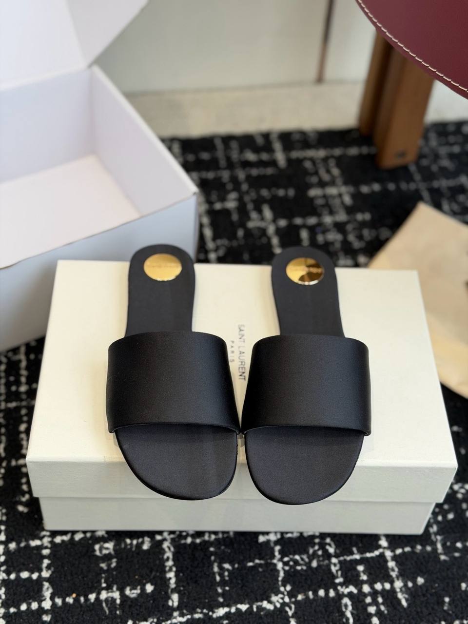 Satin Sandals