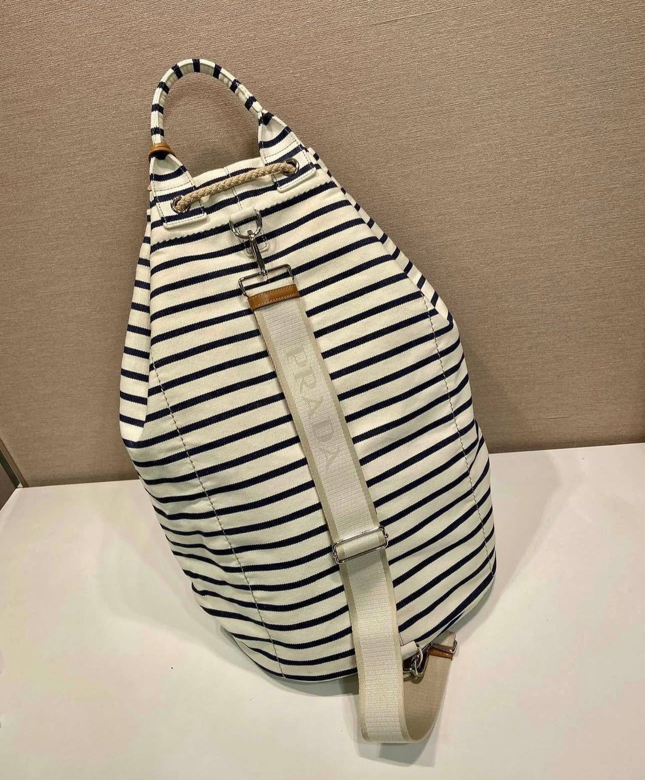 Linen Duffle Bag