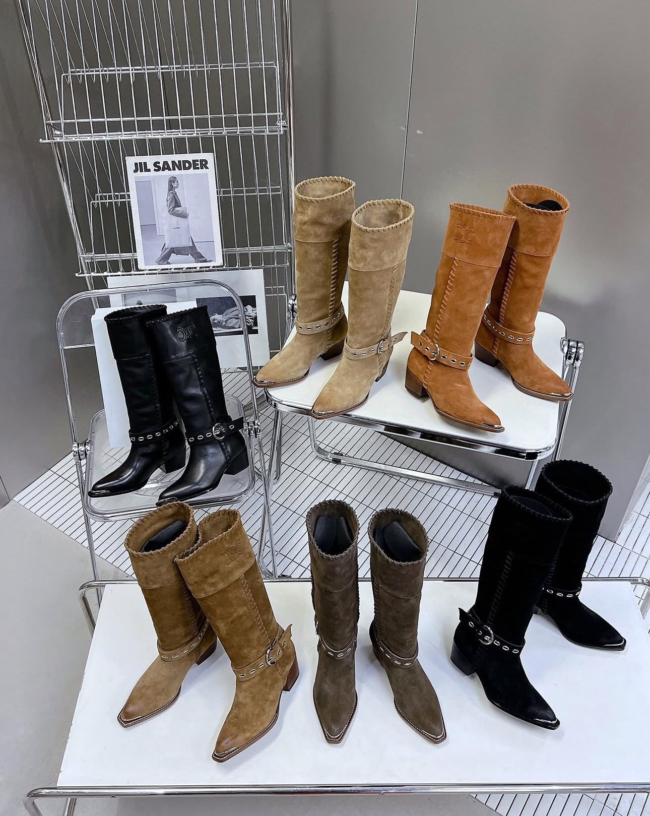 Leather Boots