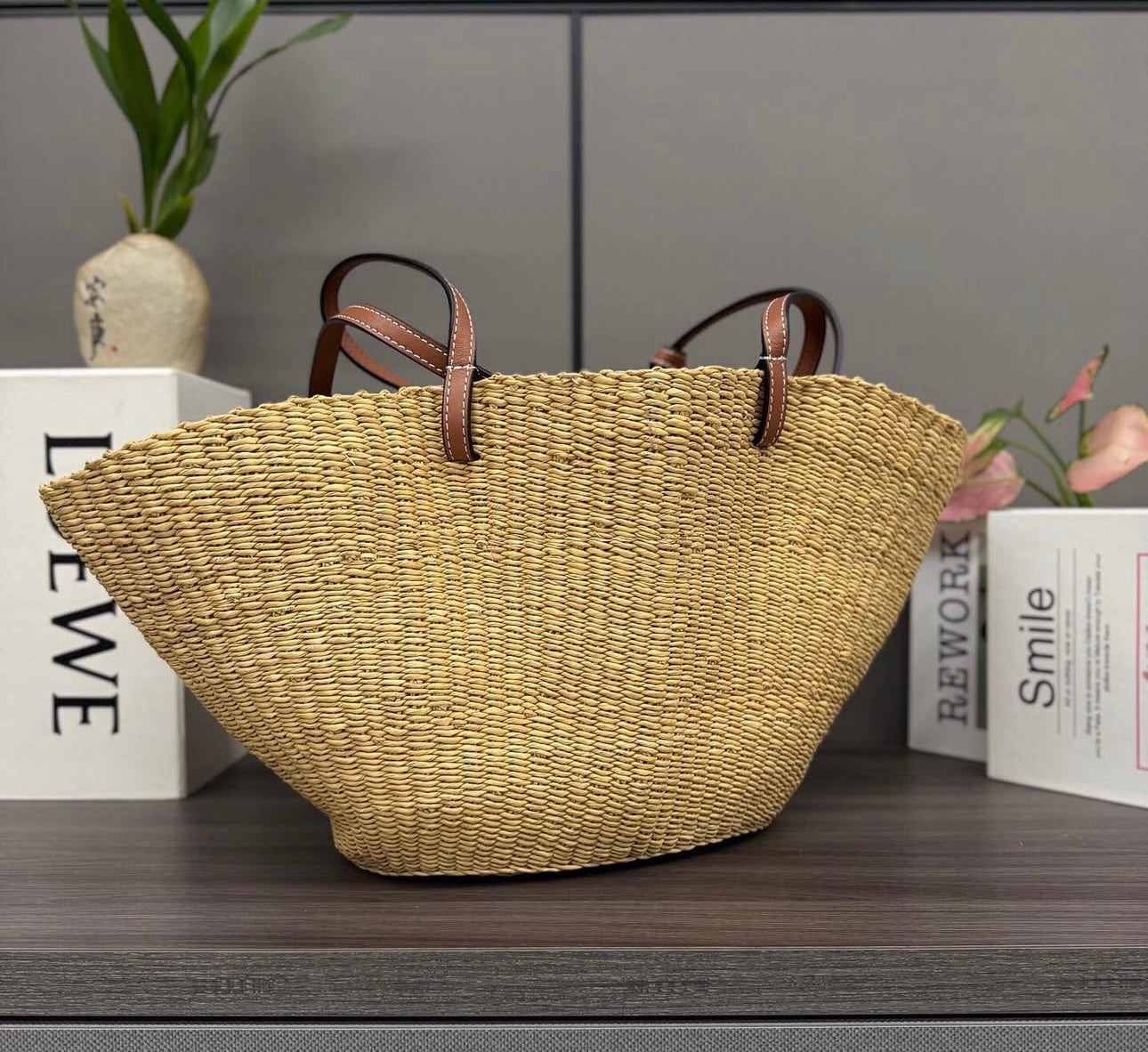 Anagram Basket Bag