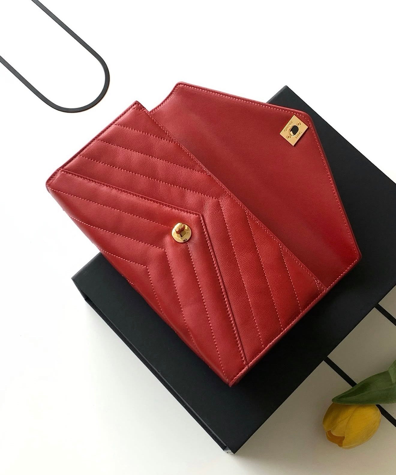 Lambskin Clutch