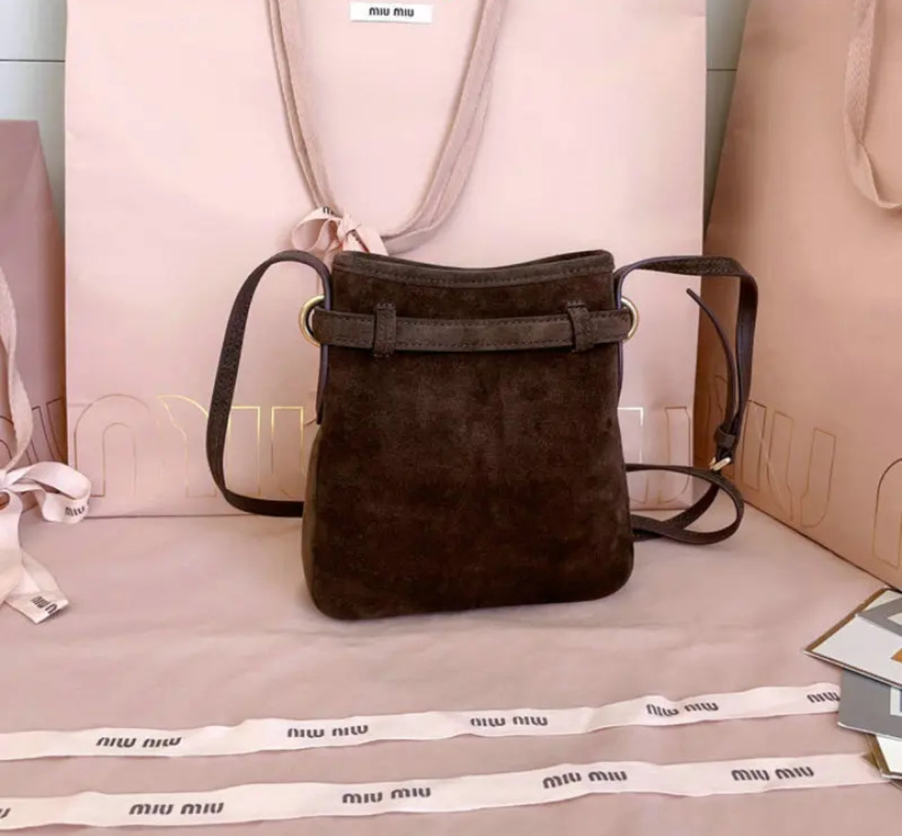 Suede Pouch