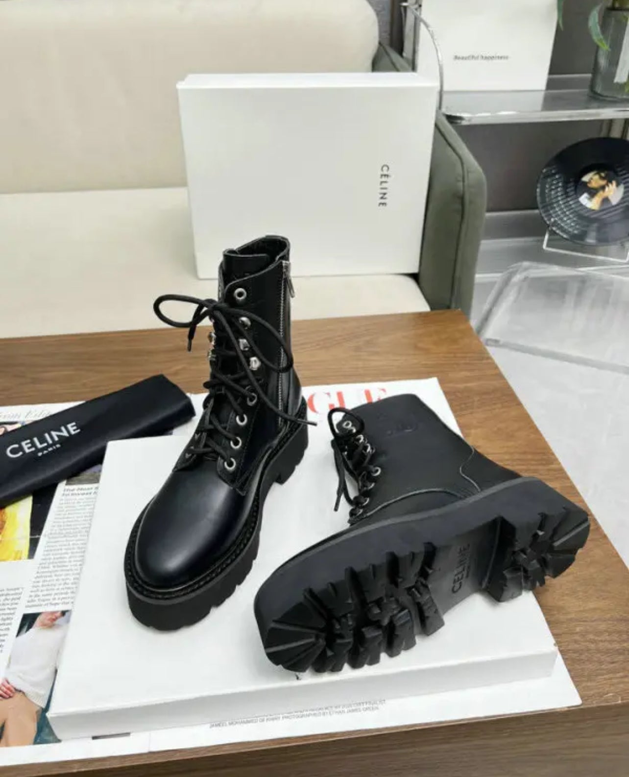 Leather Boots