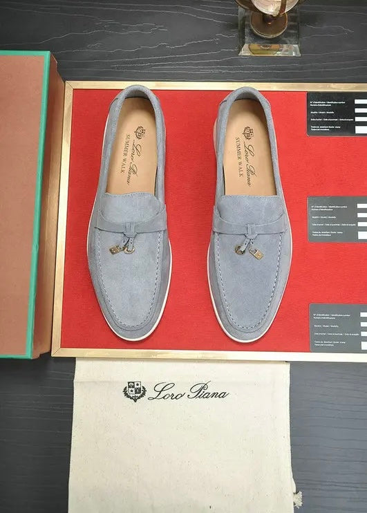 Suede Loafers