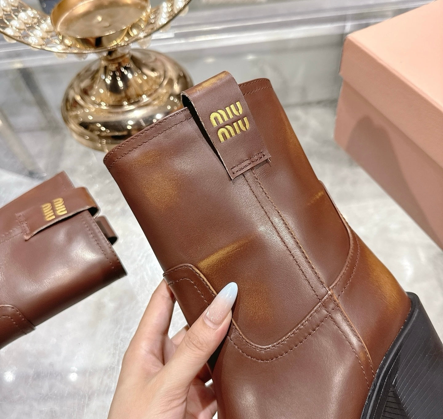 Leather Boots