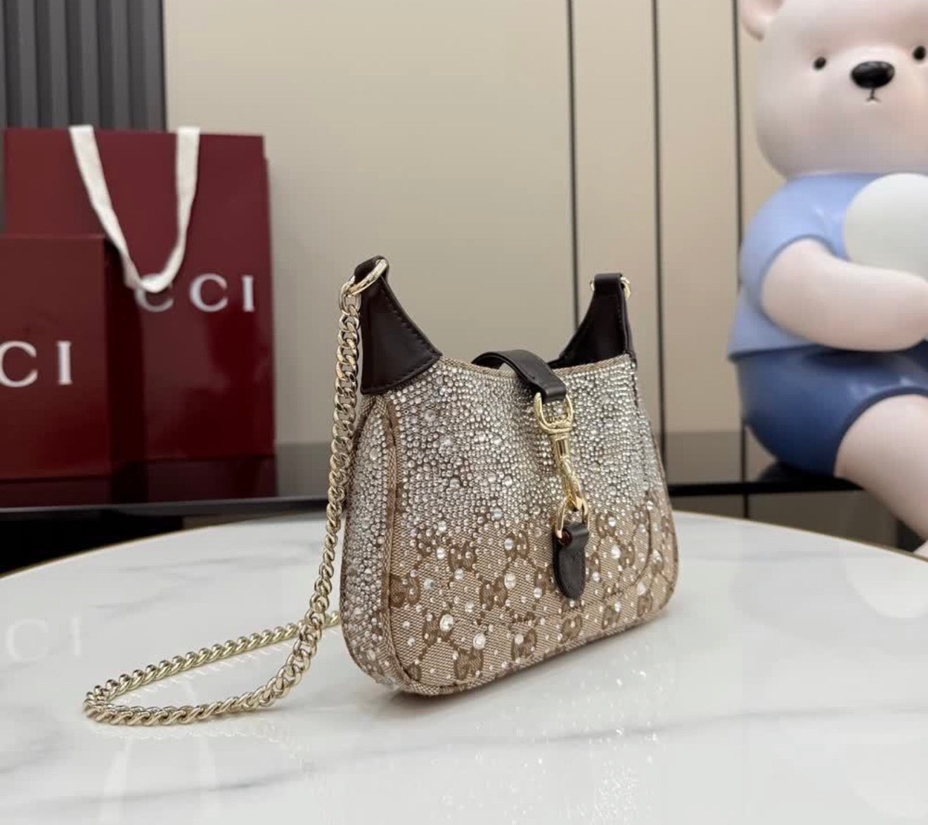Crystal Jackie Bag